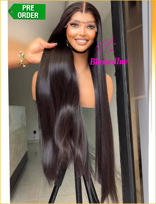 Christy - Bone Straight Luxury Super Double Drawn Wig - Last 6 years+-Blessedluv.com-Brazilianweave.com