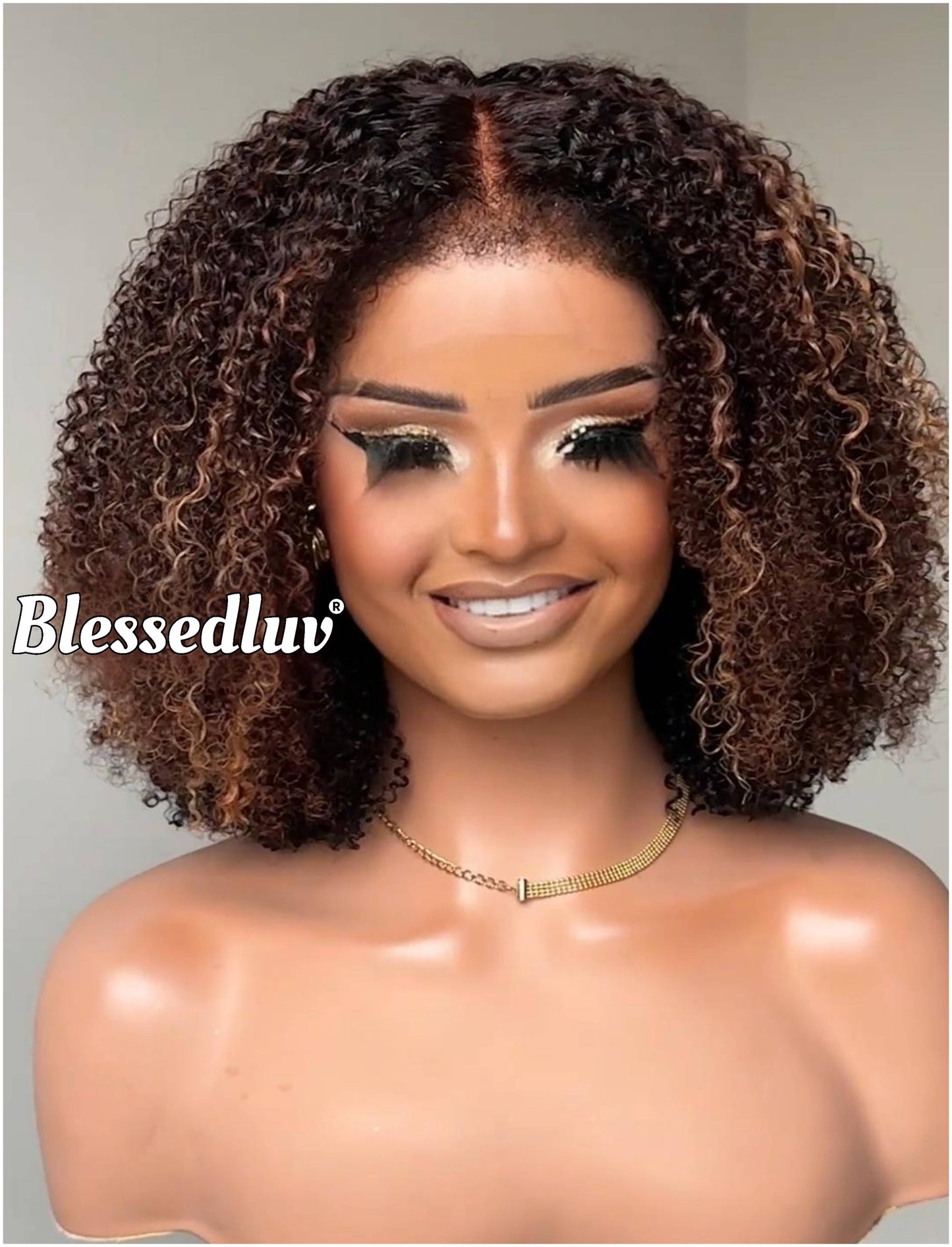 Mercy - Curly Texture Ventilated Kinky Wig-Blessedluv.com-Brazilianweave.com