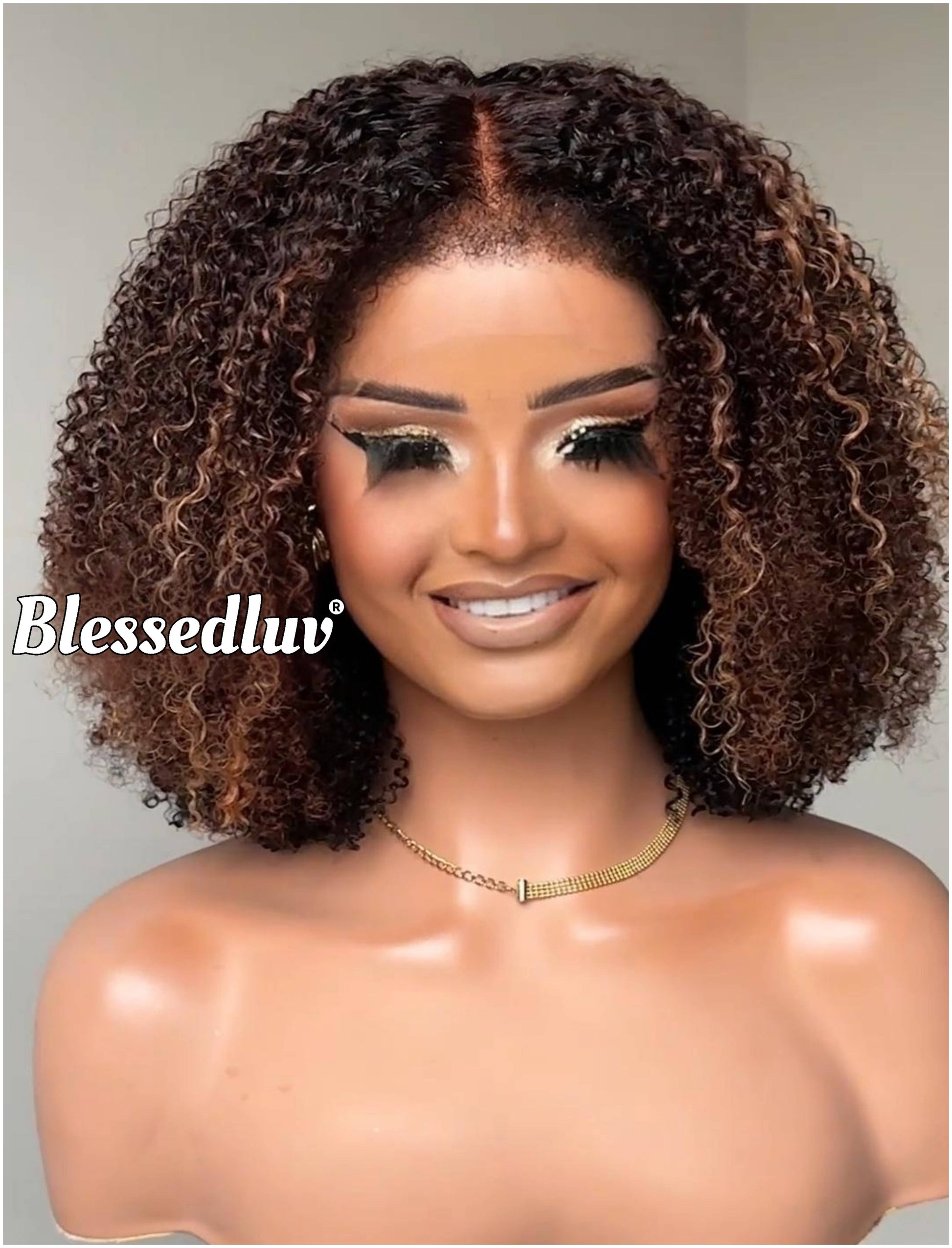 Mercy - Curly Texture Ventilated Kinky Wig-Blessedluv.com-Brazilianweave.com