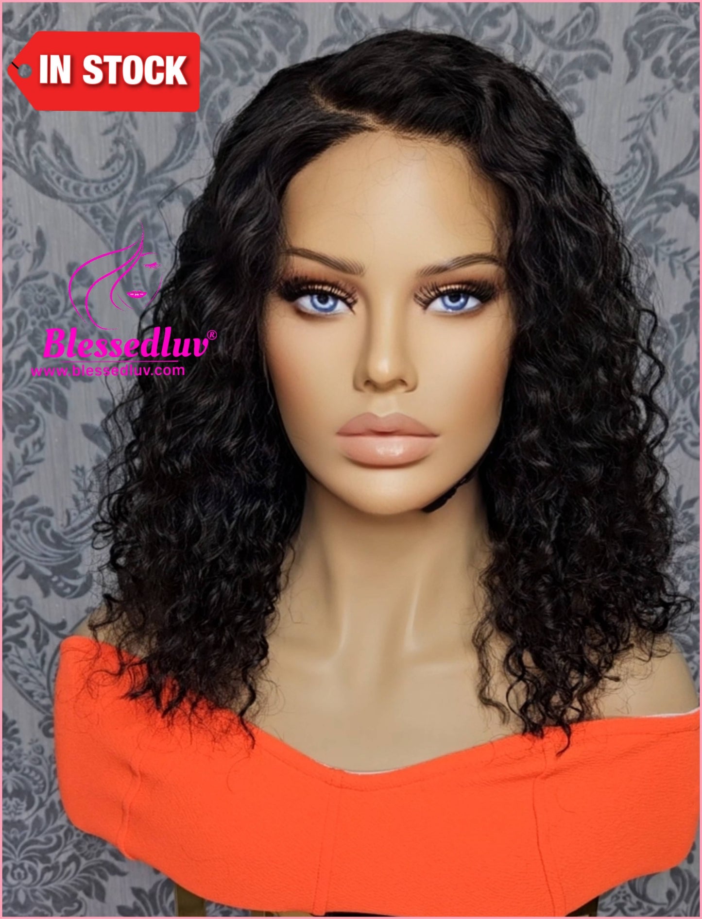 Darcy - HD Lace Curly Closure Wig-WIG-Blessedluv.com-Brazilianweave.com
