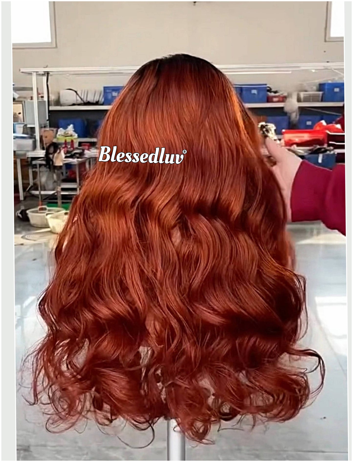 Autumn – Ginger Ombré Custom HD Wig | Choose Lagos or Standard Hairline-Wig-Blessedluv.com-Brazilianweave.com