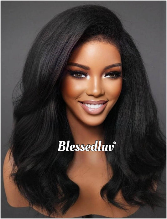 Abiola - 4c Texture Ventilated Kinky Wig-Blessedluv.com-Brazilianweave.com