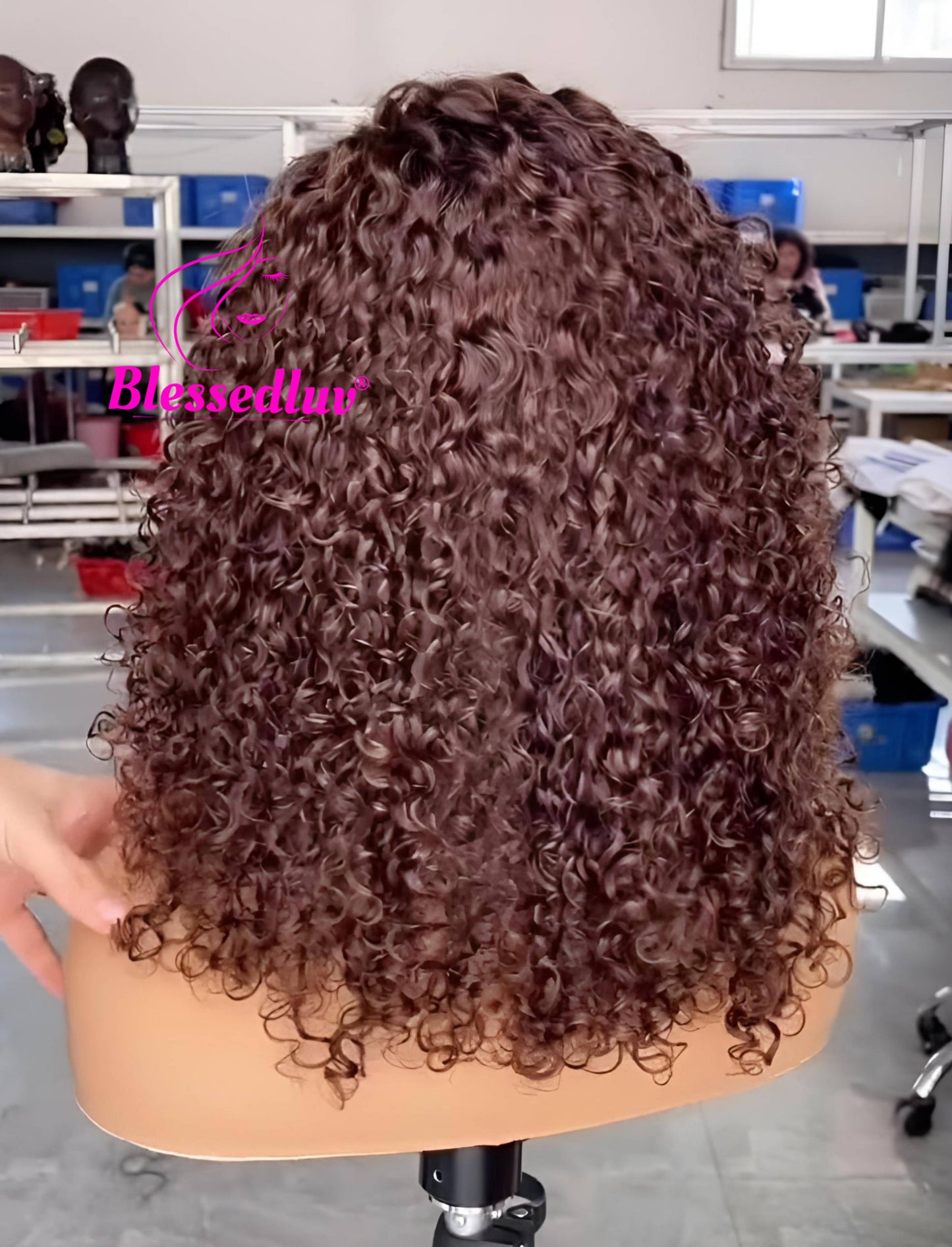 Valerie - HD Lace Frontal Chocolate Colour Wig-Wig-Blessedluv.com-Brazilianweave.com