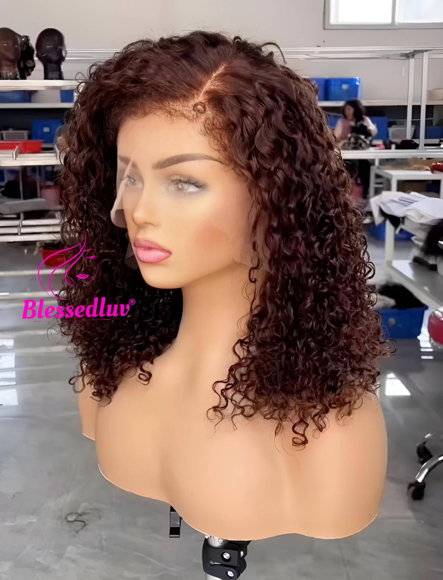 Valerie - HD Lace Frontal Chocolate Colour Wig-Wig-Blessedluv.com-Brazilianweave.com