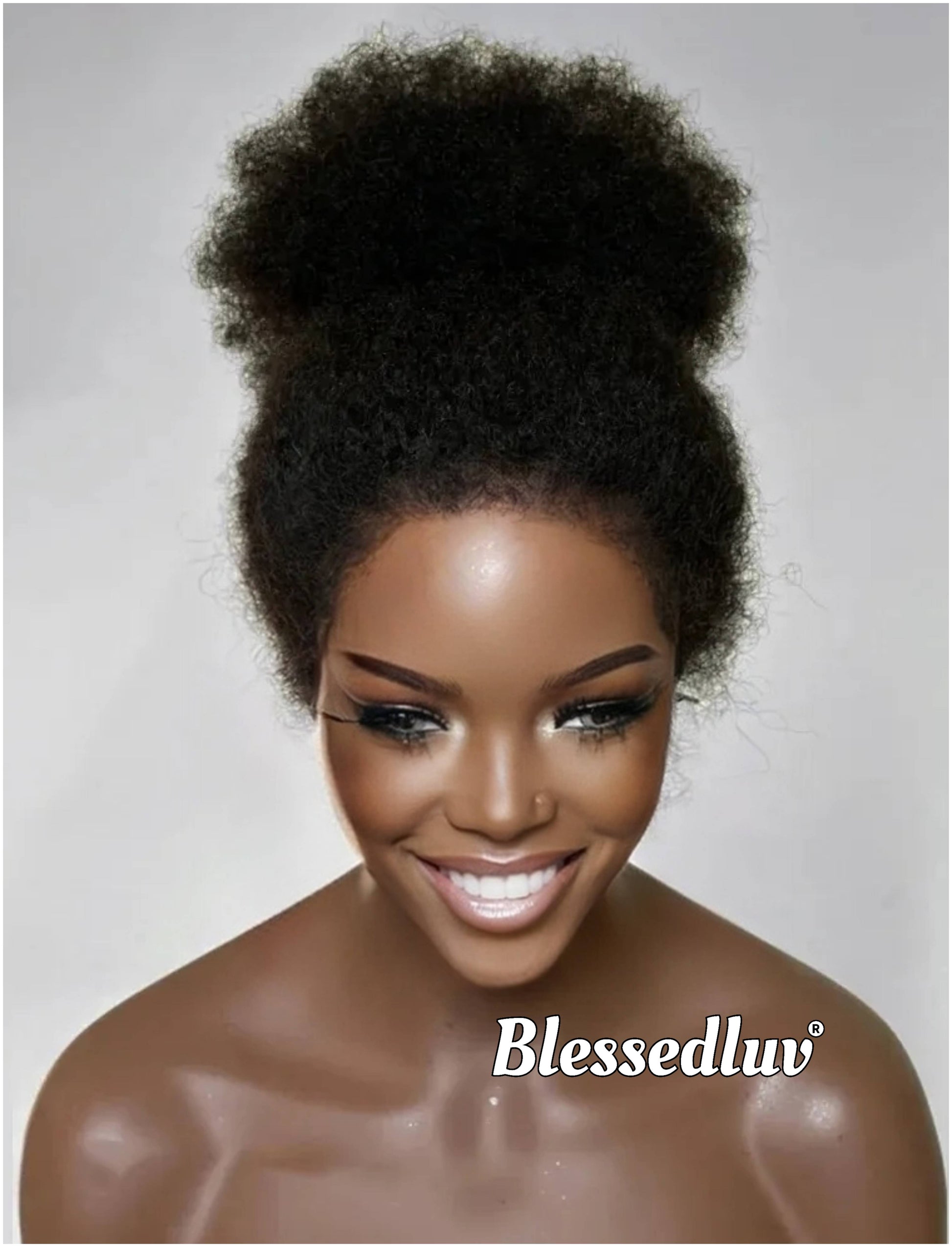 Gracie - 4c Texture Ventilated Kinky Wig-Blessedluv.com-Brazilianweave.com