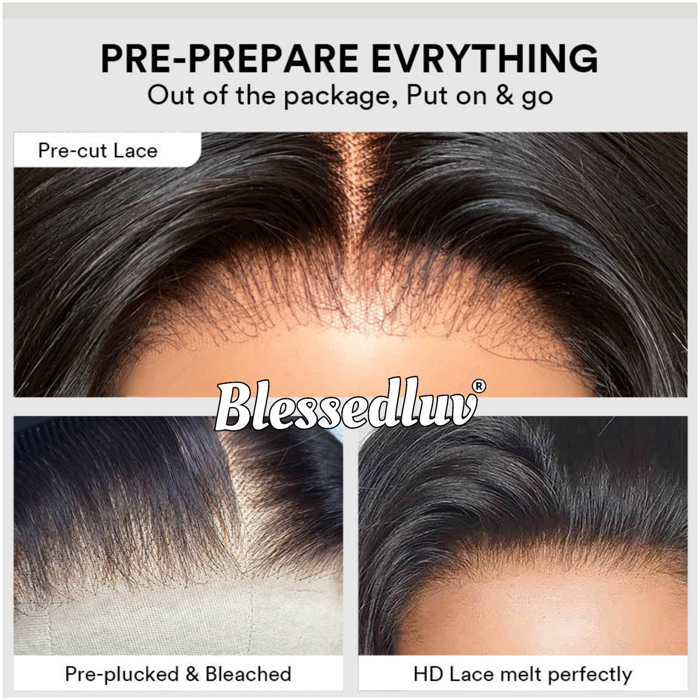 Tiffany – Glueless Layered HD Lace Wig in Highlights, Ready to Wear-Blessedluv.com-Brazilianweave.com