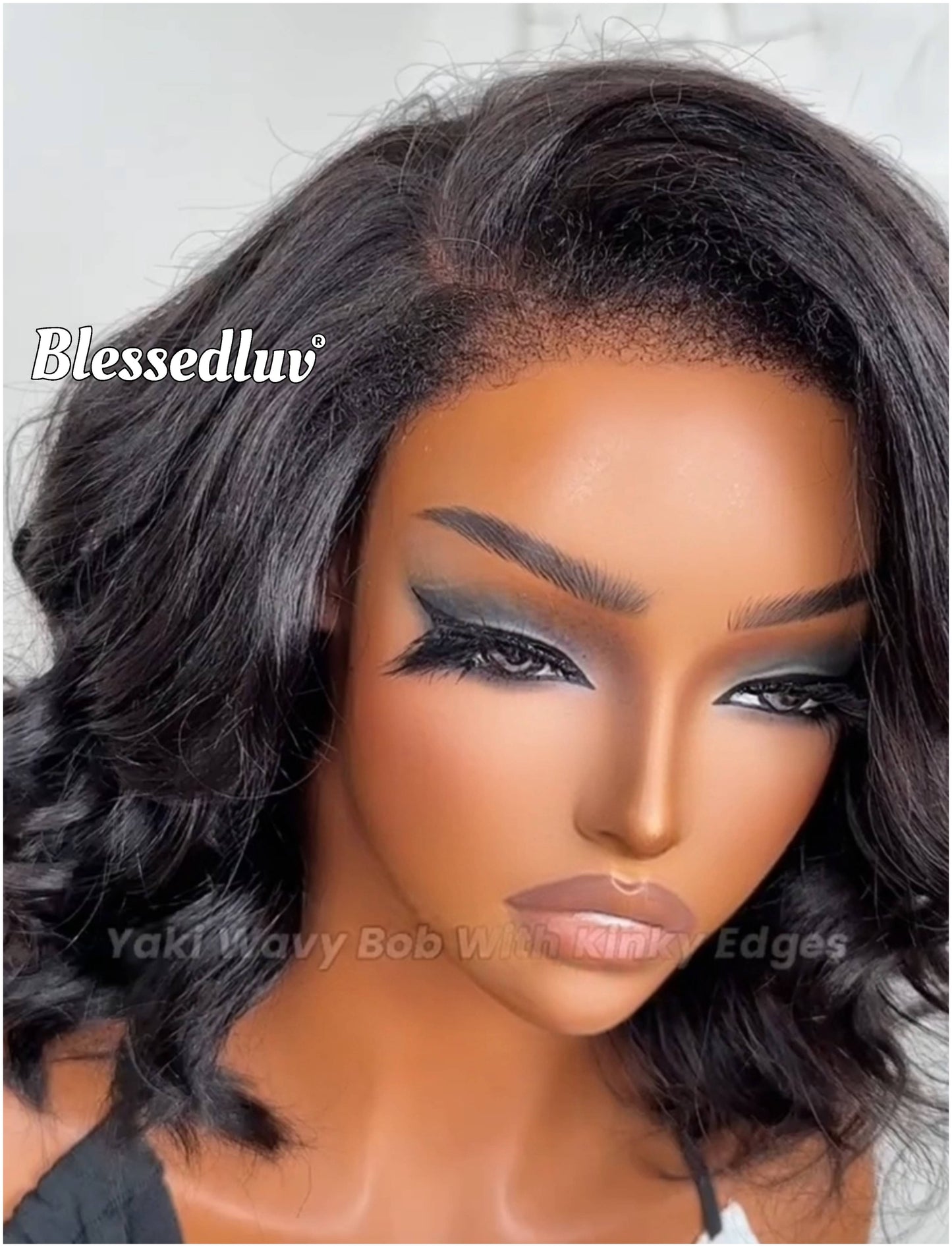 Sharon - 4C Texture Ventilated Bob Wig-Blessedluv.com-Brazilianweave.com