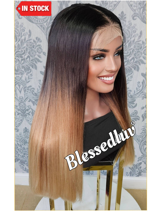 Elsie – 13x6 Premium Human Hair Blend Wig-Wig-Blessedluv.com-Brazilianweave.com
