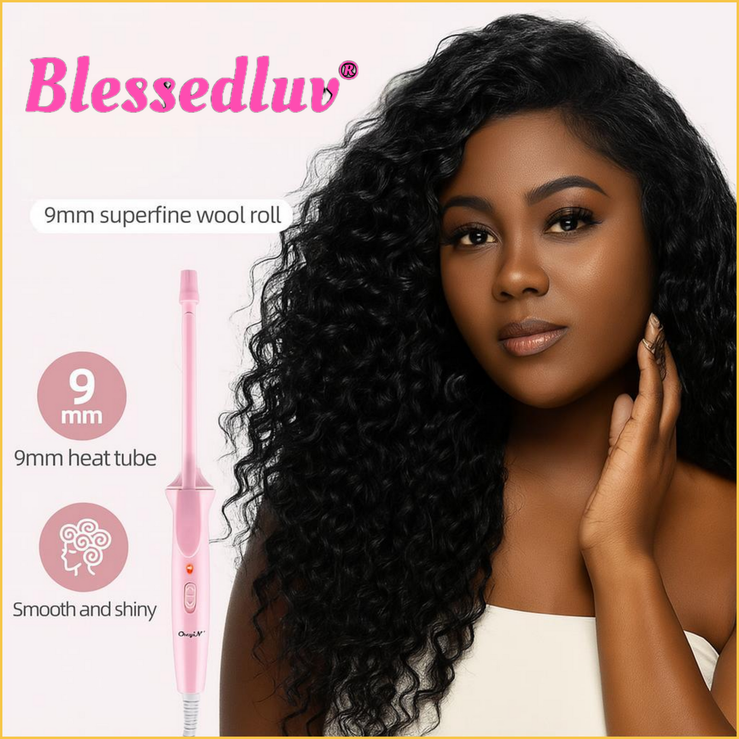 ULTRA Thin Curling Iron-Blessedluv.com-Brazilianweave.com
