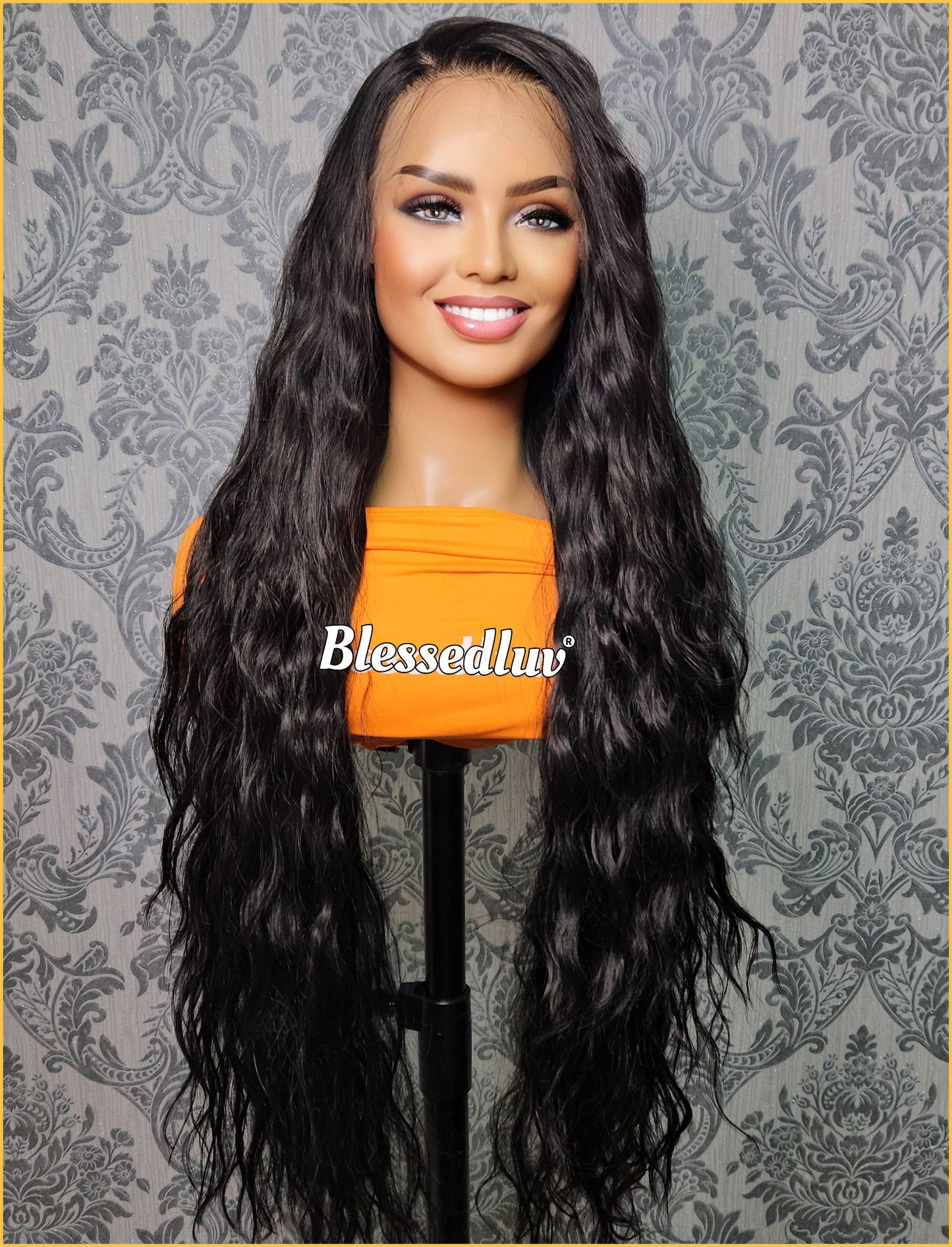 Ava – 13x6 Premium Human Hair Blend Wig-Wig-Blessedluv.com-Brazilianweave.com