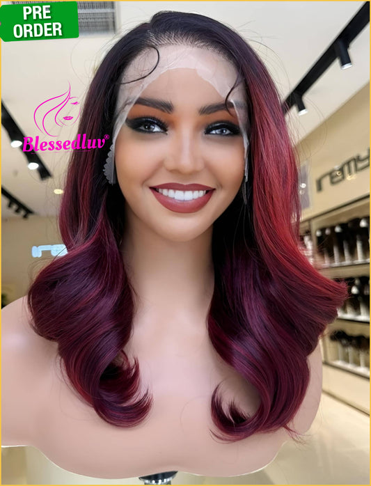 Rose – 13x6 Premium Human Hair Blend Wig-Wig-Blessedluv.com-Brazilianweave.com