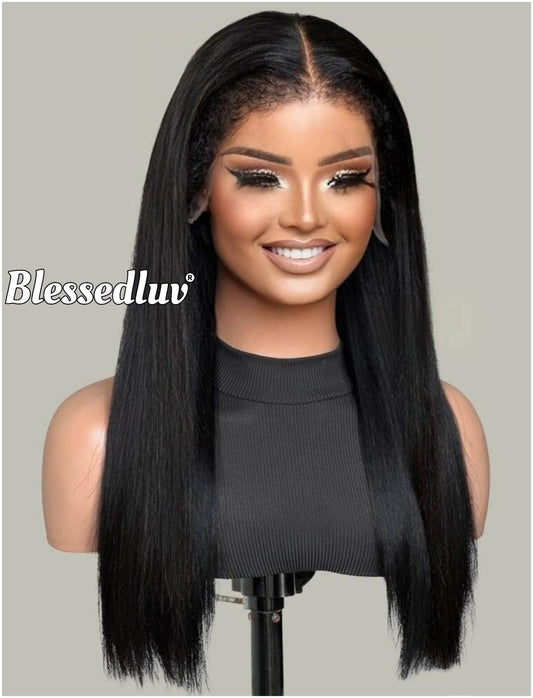 Eliza - 3c Texture Edges Ventilated Wig-Blessedluv.com-Brazilianweave.com