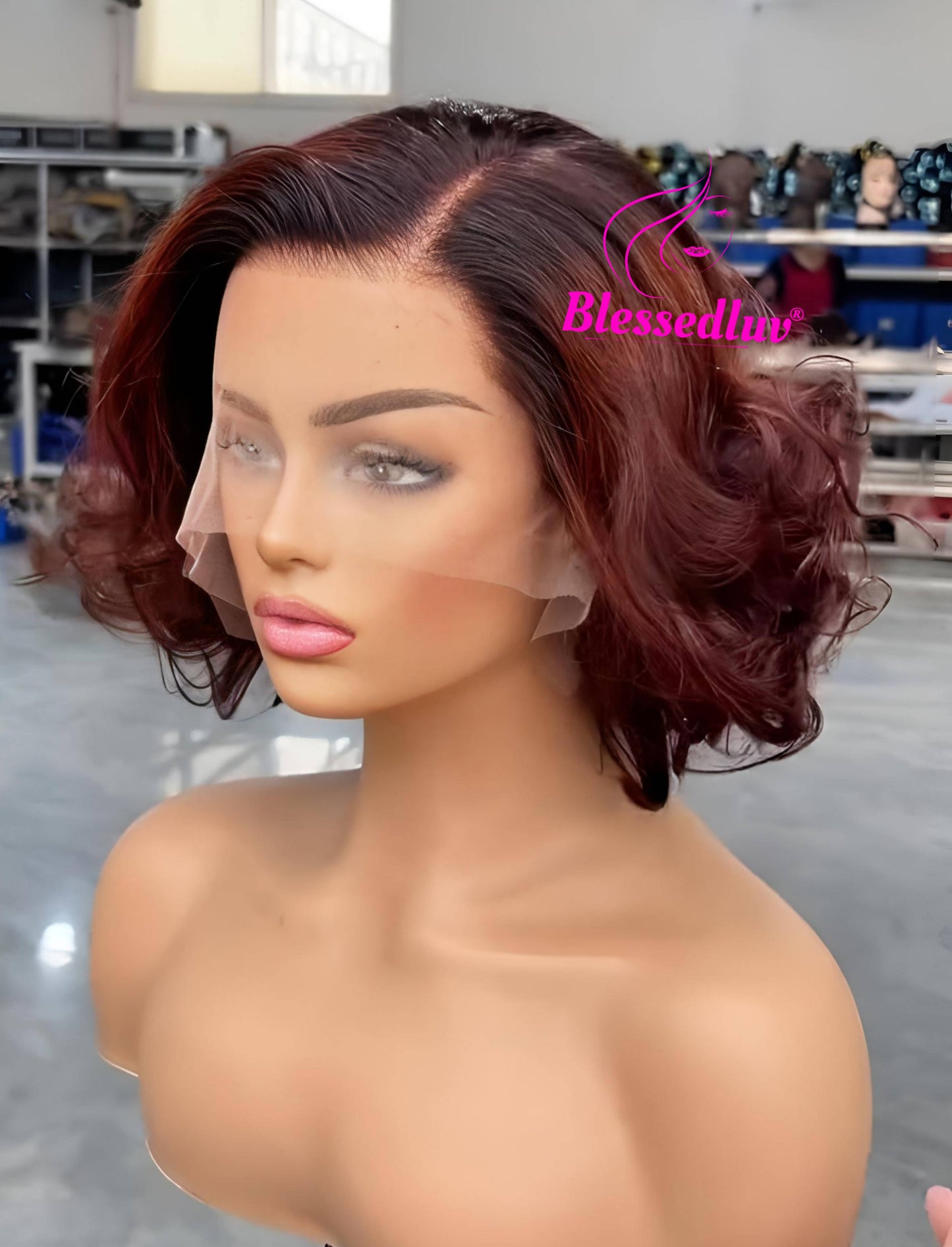 Roxy - HD Lace Frontal Blow Out Wave-Wig-Blessedluv.com-Brazilianweave.com