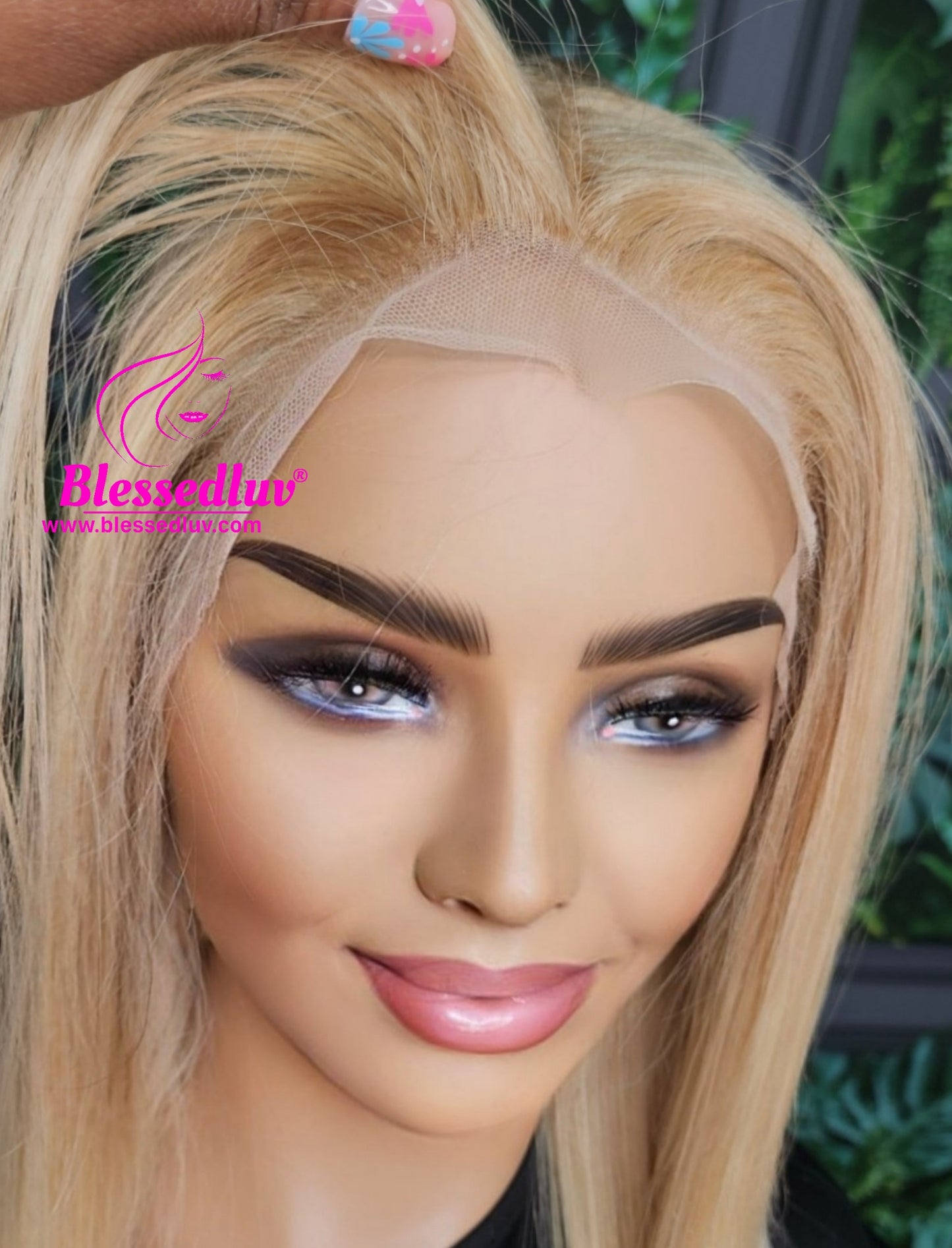 Carlie - Blonde Frontal Bob Wig - SALE-Wigs-www.blessedluv.com-Brazilianweave.com