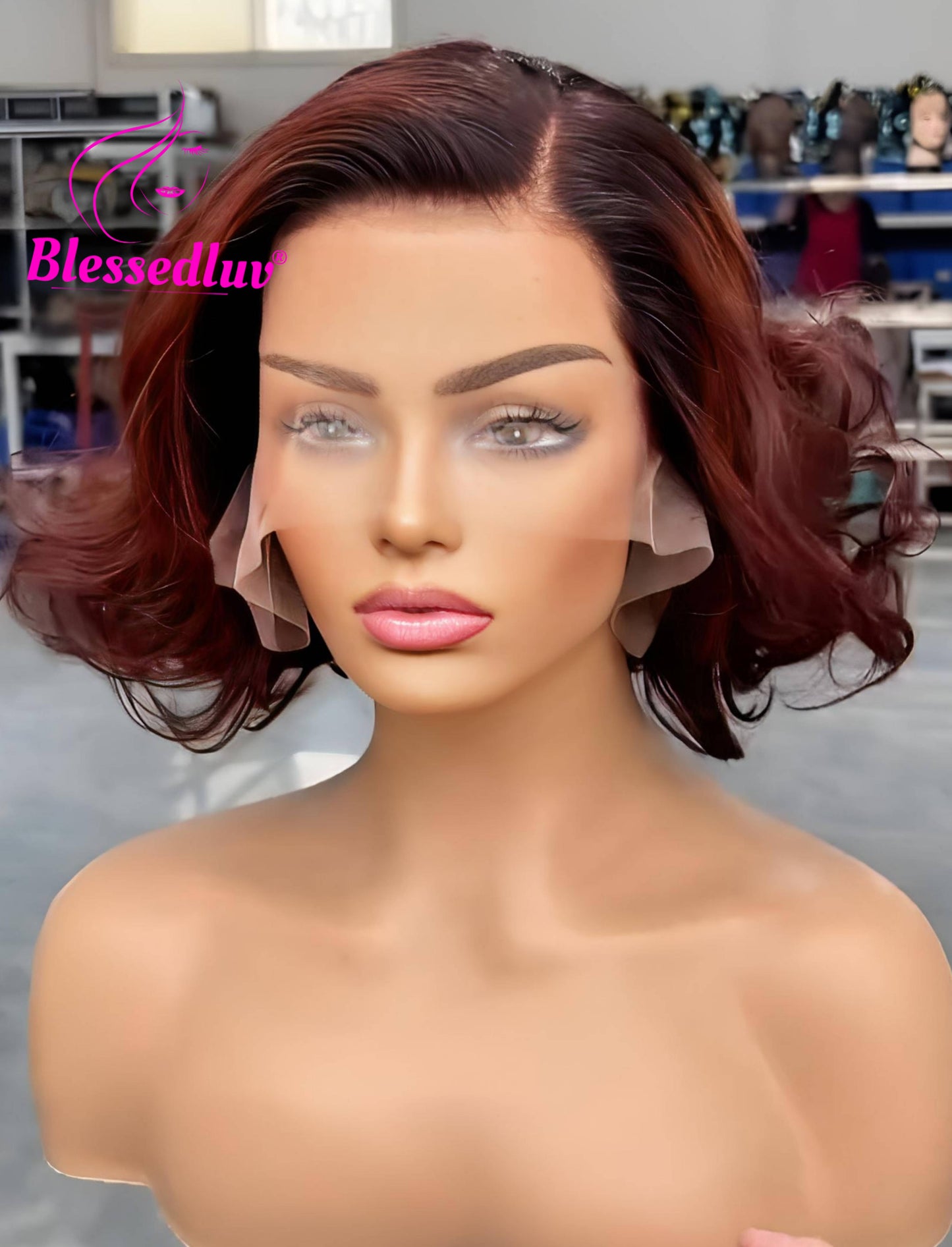 Roxy - HD Lace Frontal Blow Out Wave-Wig-Blessedluv.com-Brazilianweave.com