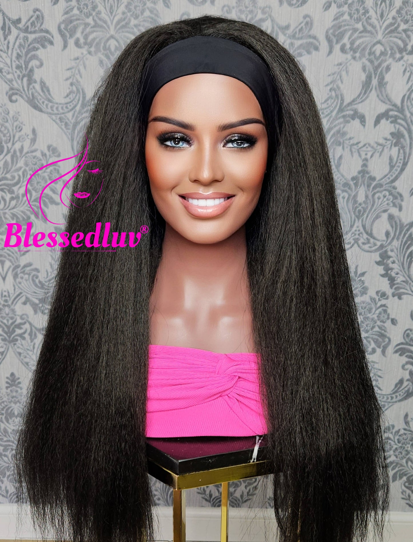 3-in-1 Wig Yaki & Glueless Frontal- Wear & Go-Blessedluv.com-Brazilianweave.com