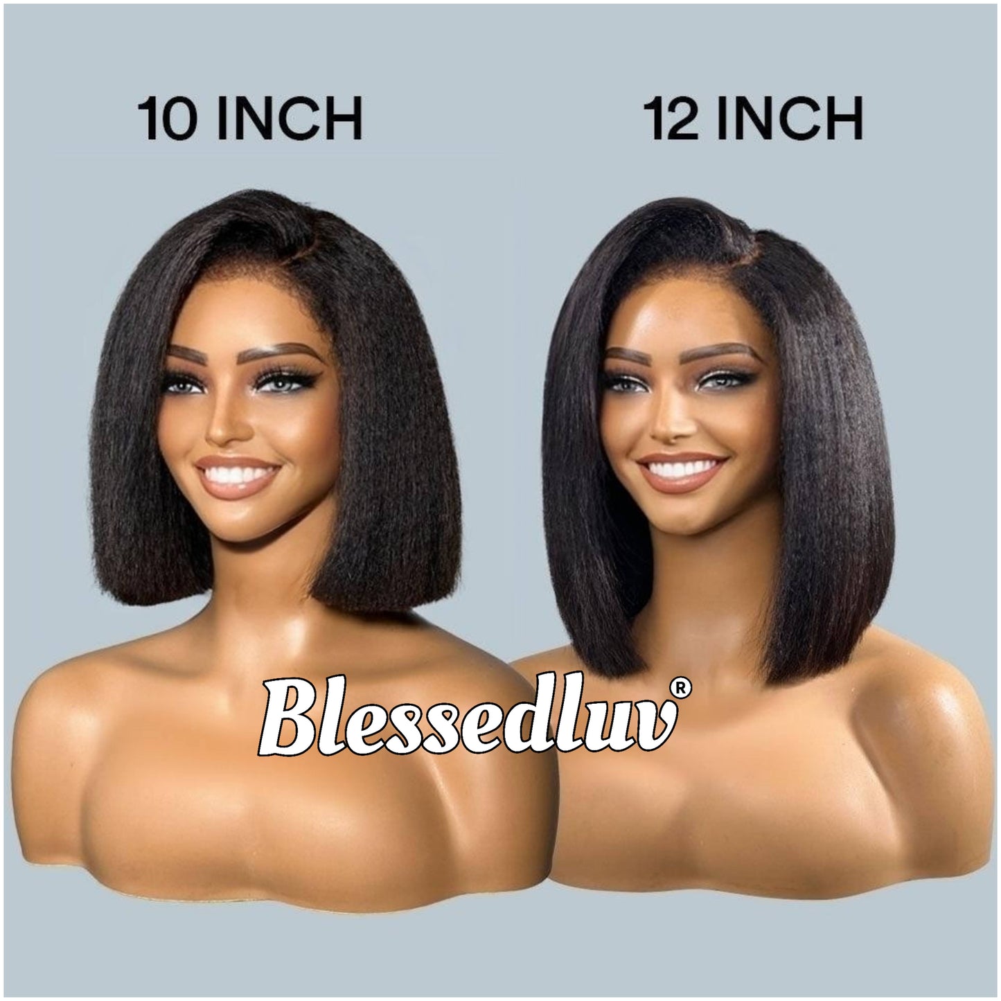 Maryam - 4C Texture Ventilated Bob Wig-Blessedluv.com-Brazilianweave.com