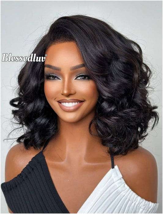 Sharon - 4C Texture Ventilated Bob Wig-Blessedluv.com-Brazilianweave.com