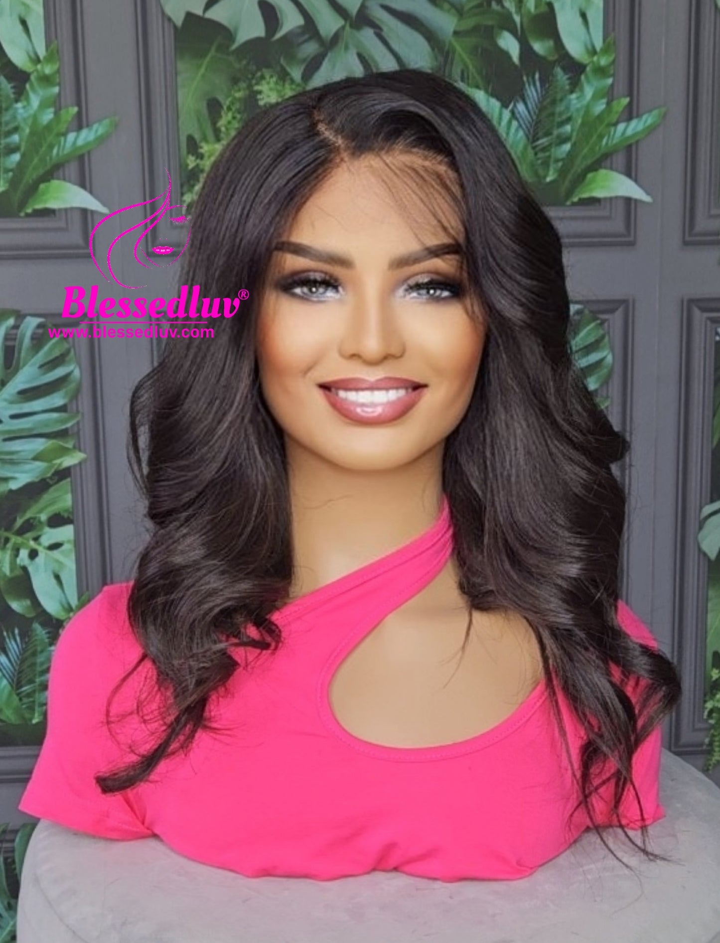 Lucy - Raw Brazilian Virgin Closure Wig-Wigs-www.blessedluv.com-Brazilianweave.com