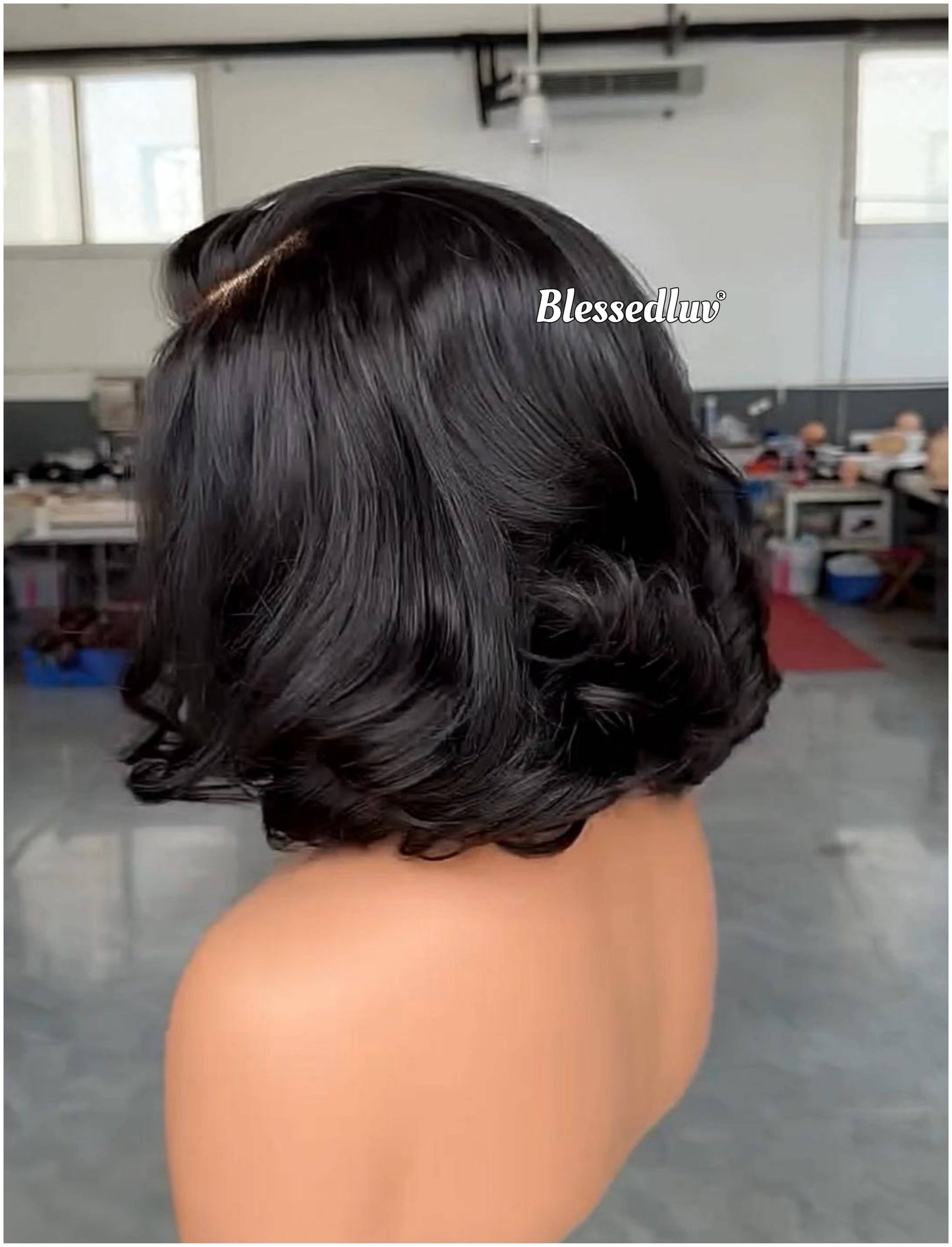 Megan – Blowout Glueless Layered Closure Lace Wig, Ready to Wear