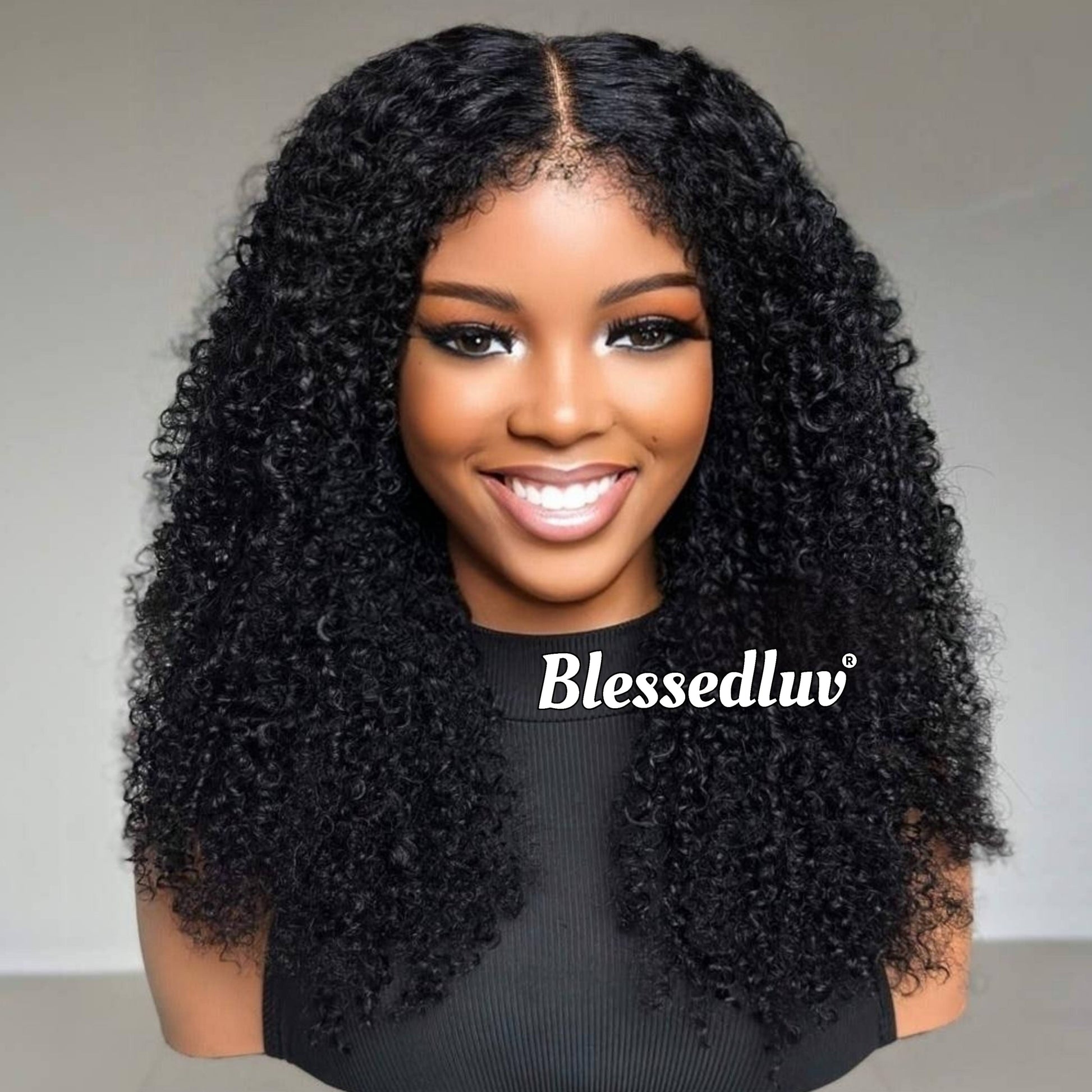 Ngozi - 3C Texture Ventilated Kinky Wig-Blessedluv.com-Brazilianweave.com