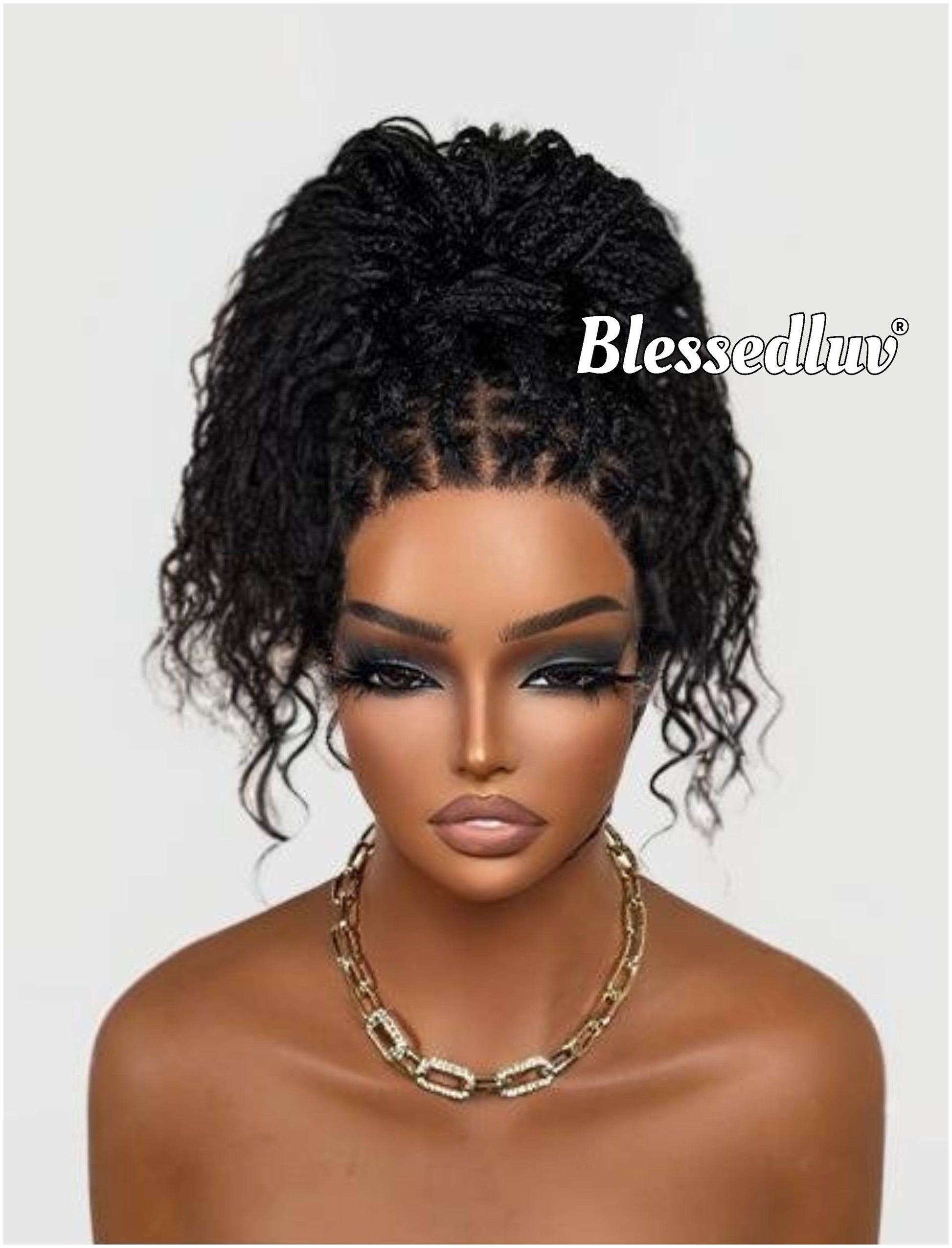 Fola- Boho Knotless Braids Full Lace HD Wig – Adjustable Drawstring Fit-Wig-Blessedluv.com-Brazilianweave.com