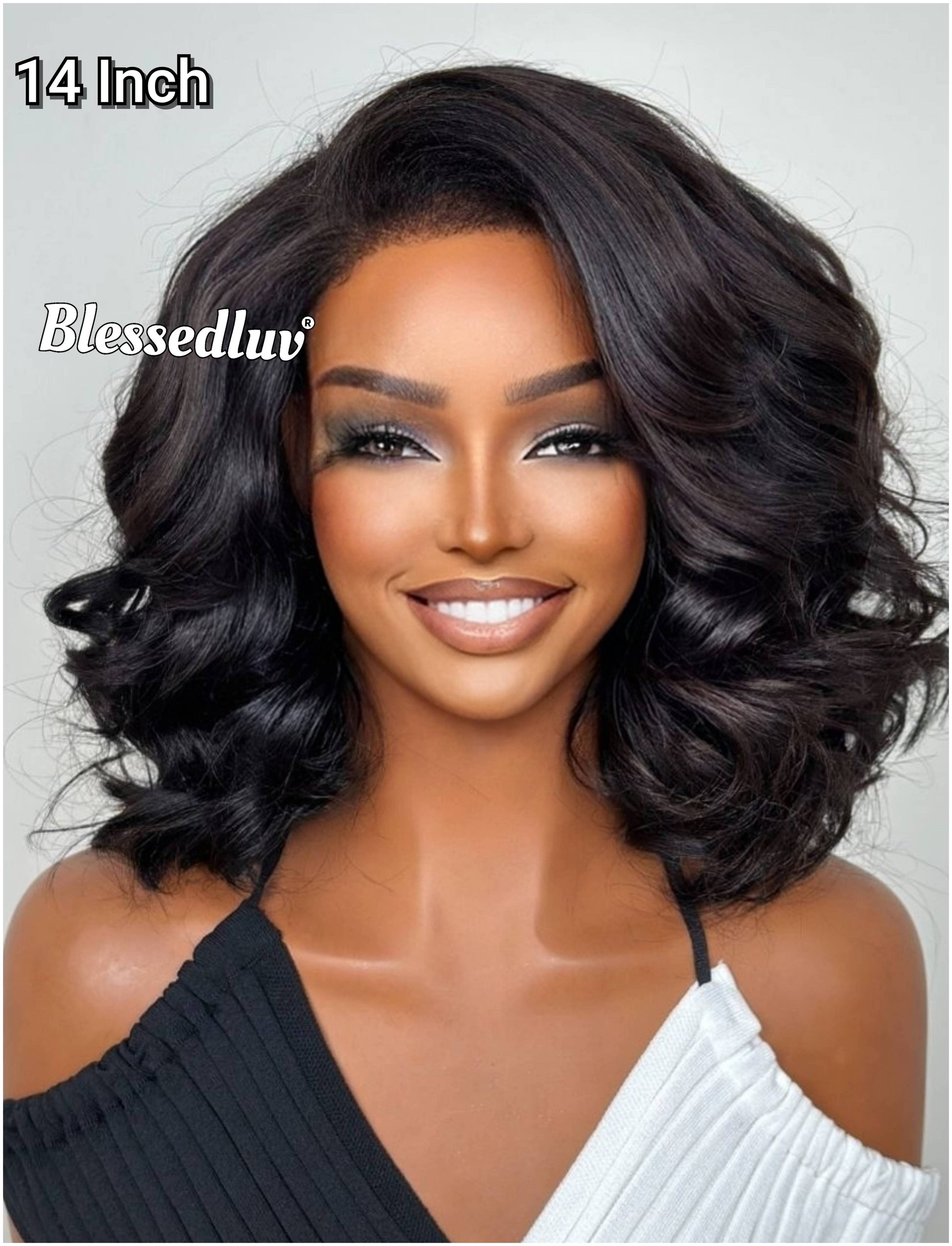 Sharon - 4C Texture Ventilated Bob Wig-Blessedluv.com-Brazilianweave.com