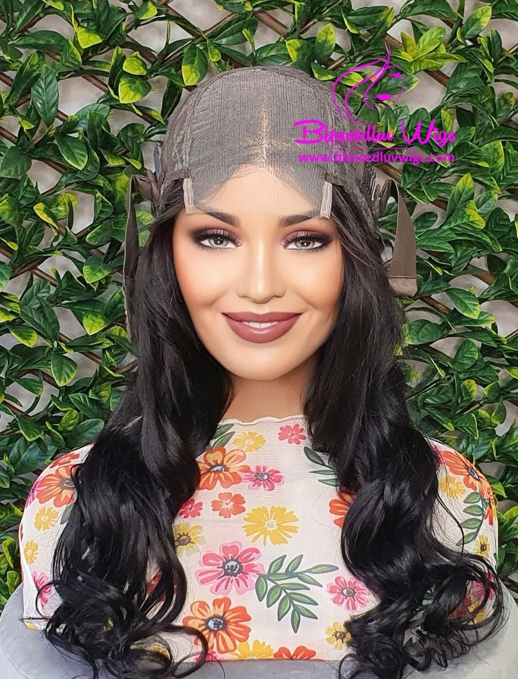 Eloise - Colour #1 & 1b Brazilian Lace Closure Wig SALE-Wig-Blessedluv.com-Brazilianweave.com