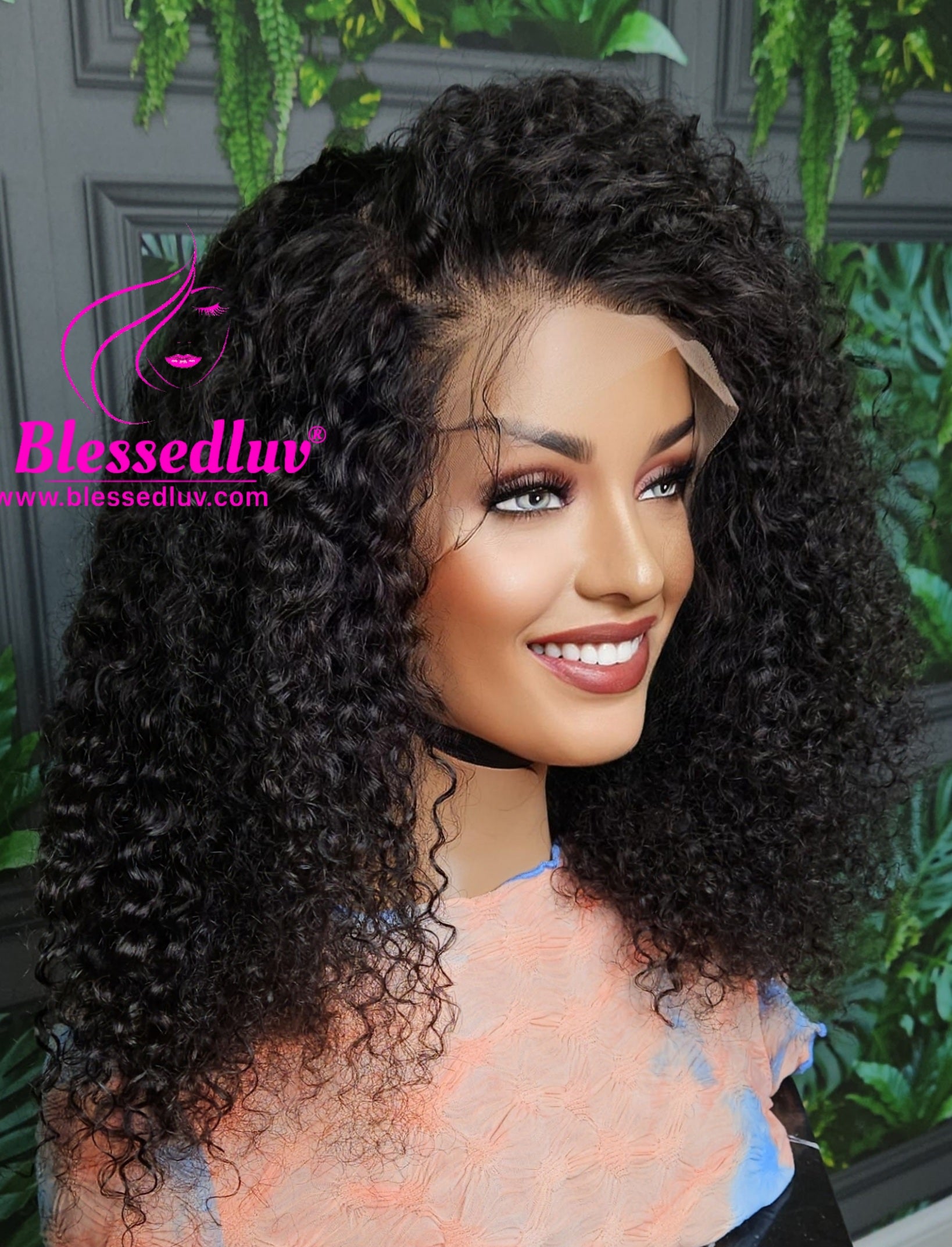 Gabriella 360 Frontal Curly Wig - Affordable Collection - Stock-WIG-Blessedluv.com-Brazilianweave.com