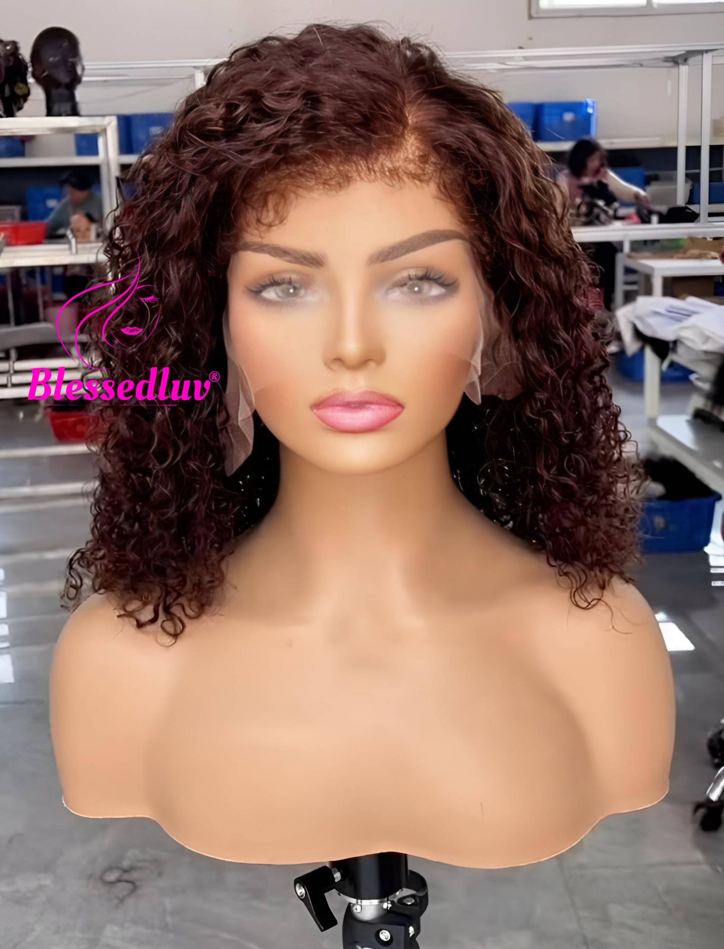 Valerie - HD Lace Frontal Chocolate Colour Wig-Wig-Blessedluv.com-Brazilianweave.com