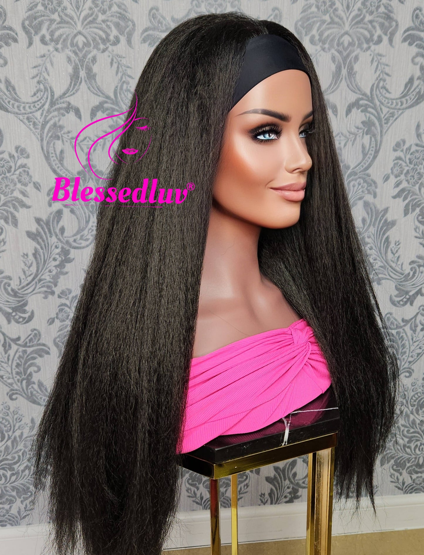 3-in-1 Wig Yaki & Glueless Frontal- Wear & Go-Blessedluv.com-Brazilianweave.com