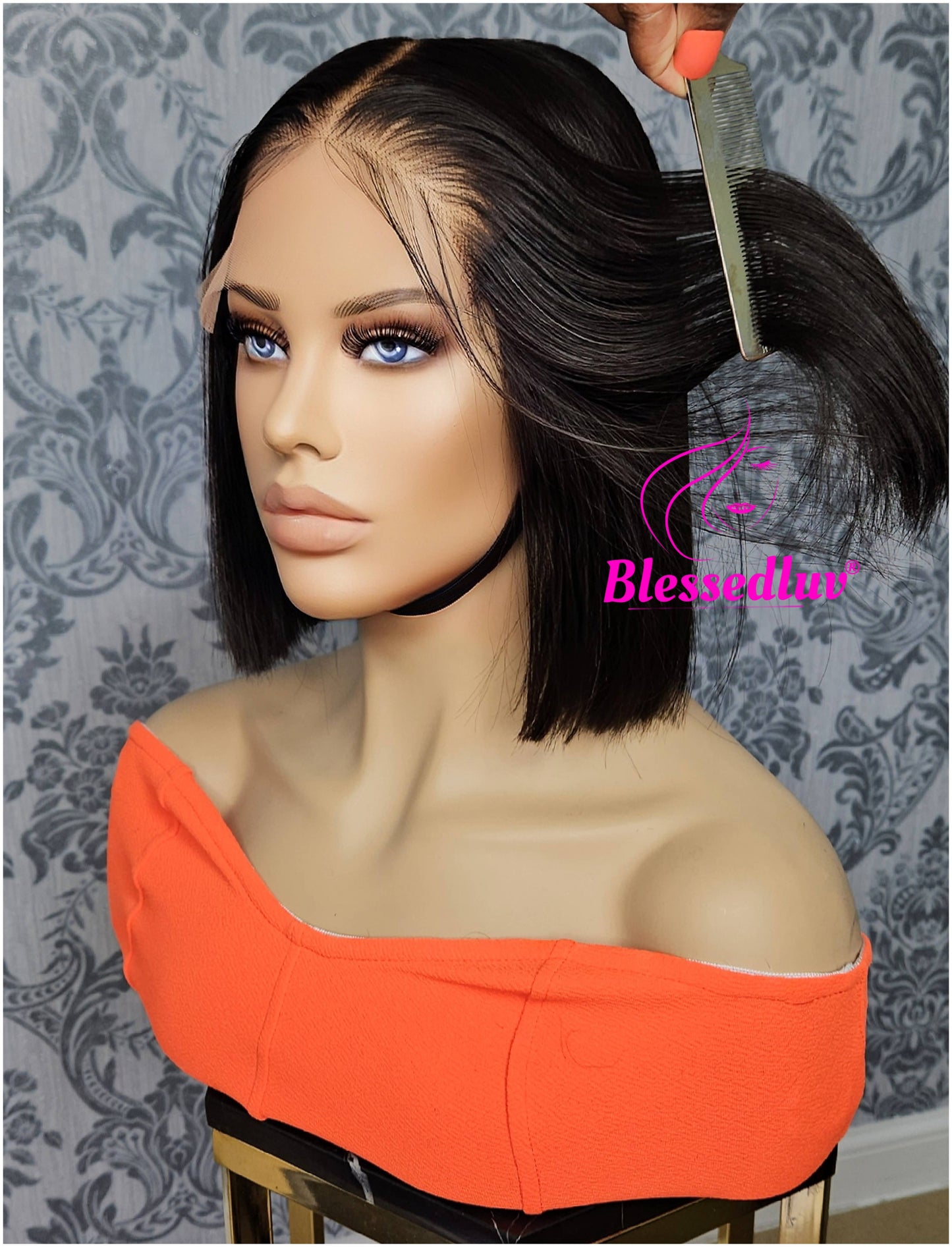 Rita - 5x5 HD Lace Glueless Closure Wig-Wig-Blessedluv.com-Brazilianweave.com