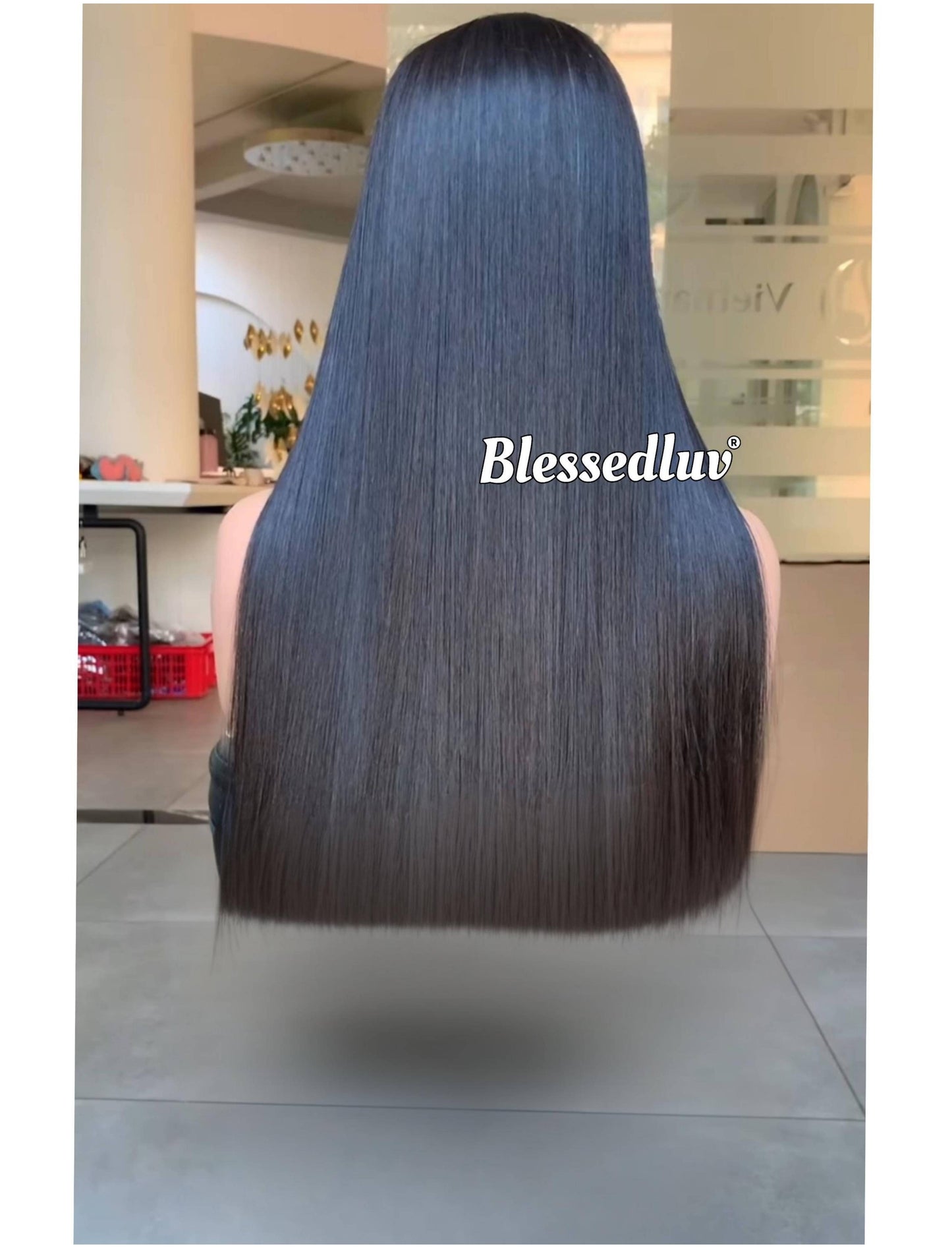 Catherine - 360 Frontal Curly Wig - Straight Double Drawn Collection-WIG-Blessedluv.com-Brazilianweave.com