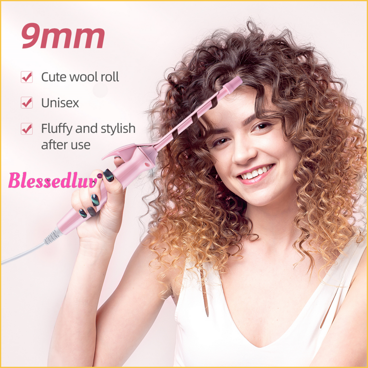 ULTRA Thin Curling Iron-Blessedluv.com-Brazilianweave.com
