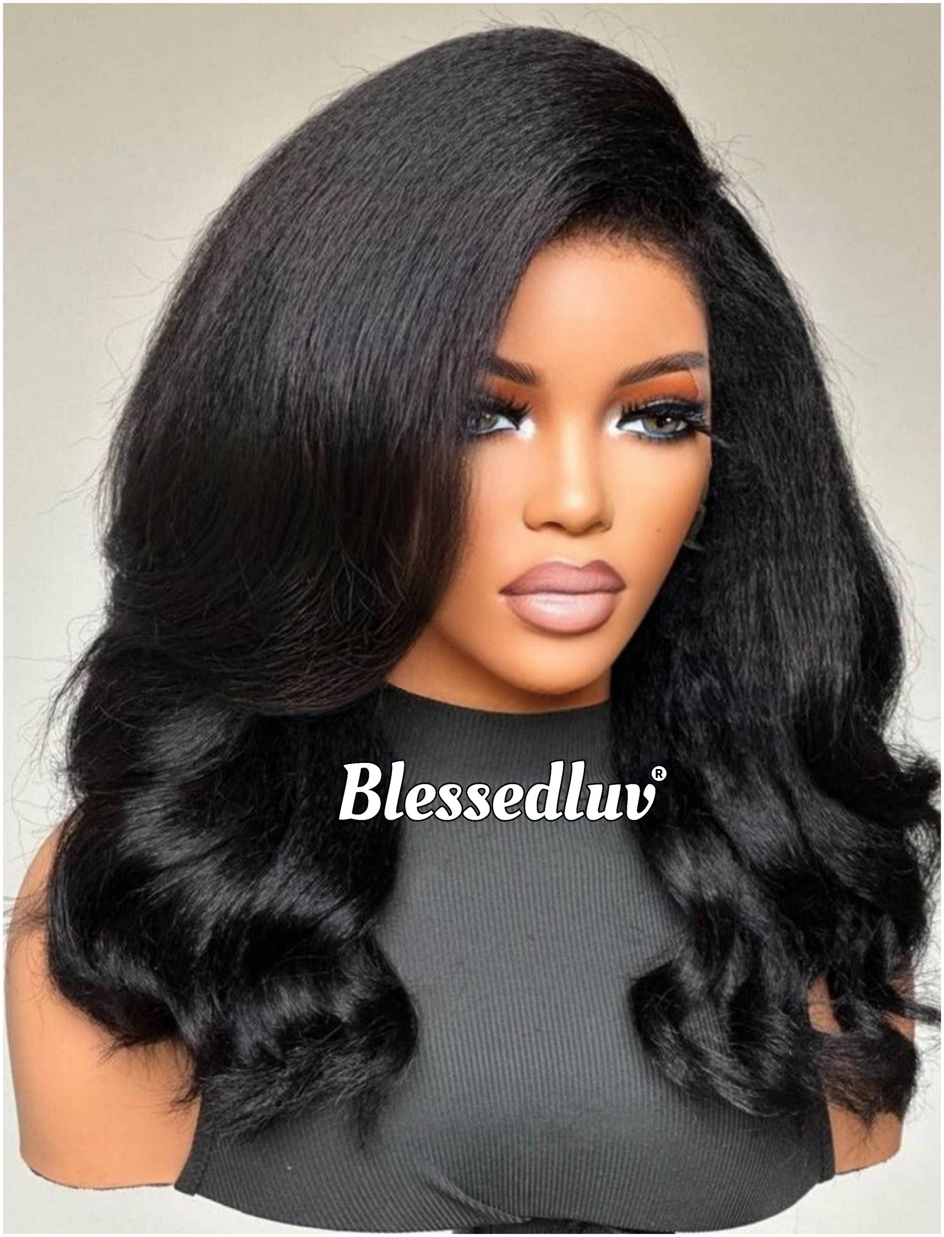 Abiola - 4c Texture Ventilated Kinky Wig-Blessedluv.com-Brazilianweave.com