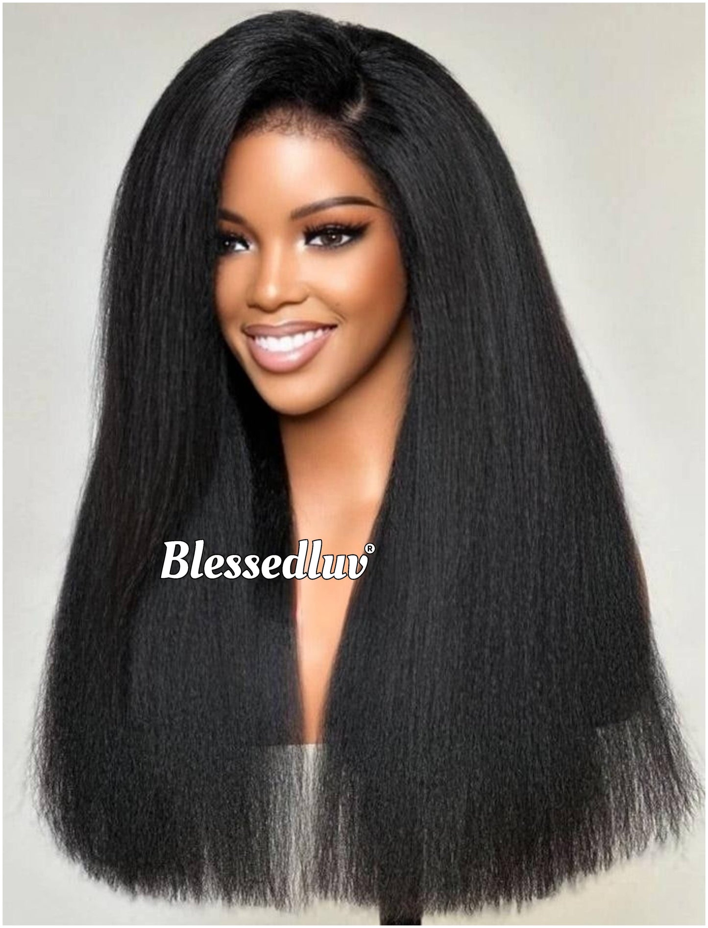 Yasmin - Texture Edges Ventilated Kinky Wig-Blessedluv.com-Brazilianweave.com
