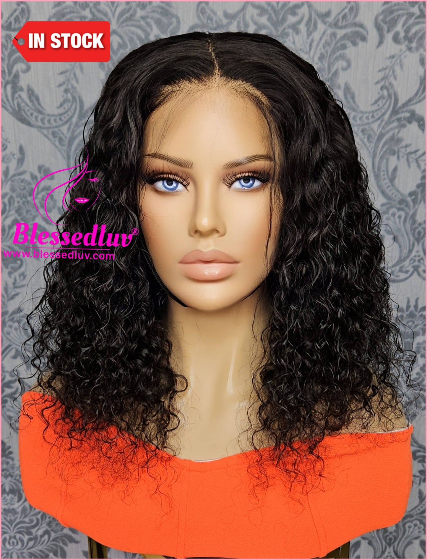 Darcy - HD Lace Curly Closure Wig-WIG-Blessedluv.com-Brazilianweave.com