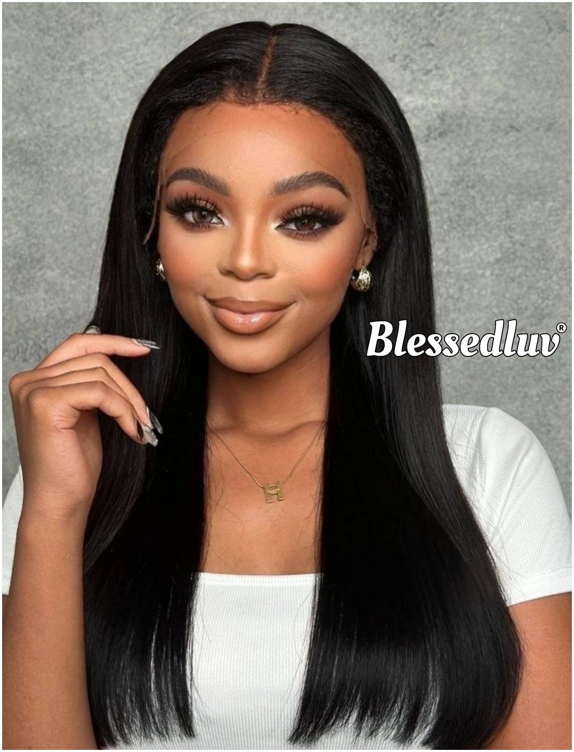 Eliza - 3c Texture Edges Ventilated Wig-Blessedluv.com-Brazilianweave.com