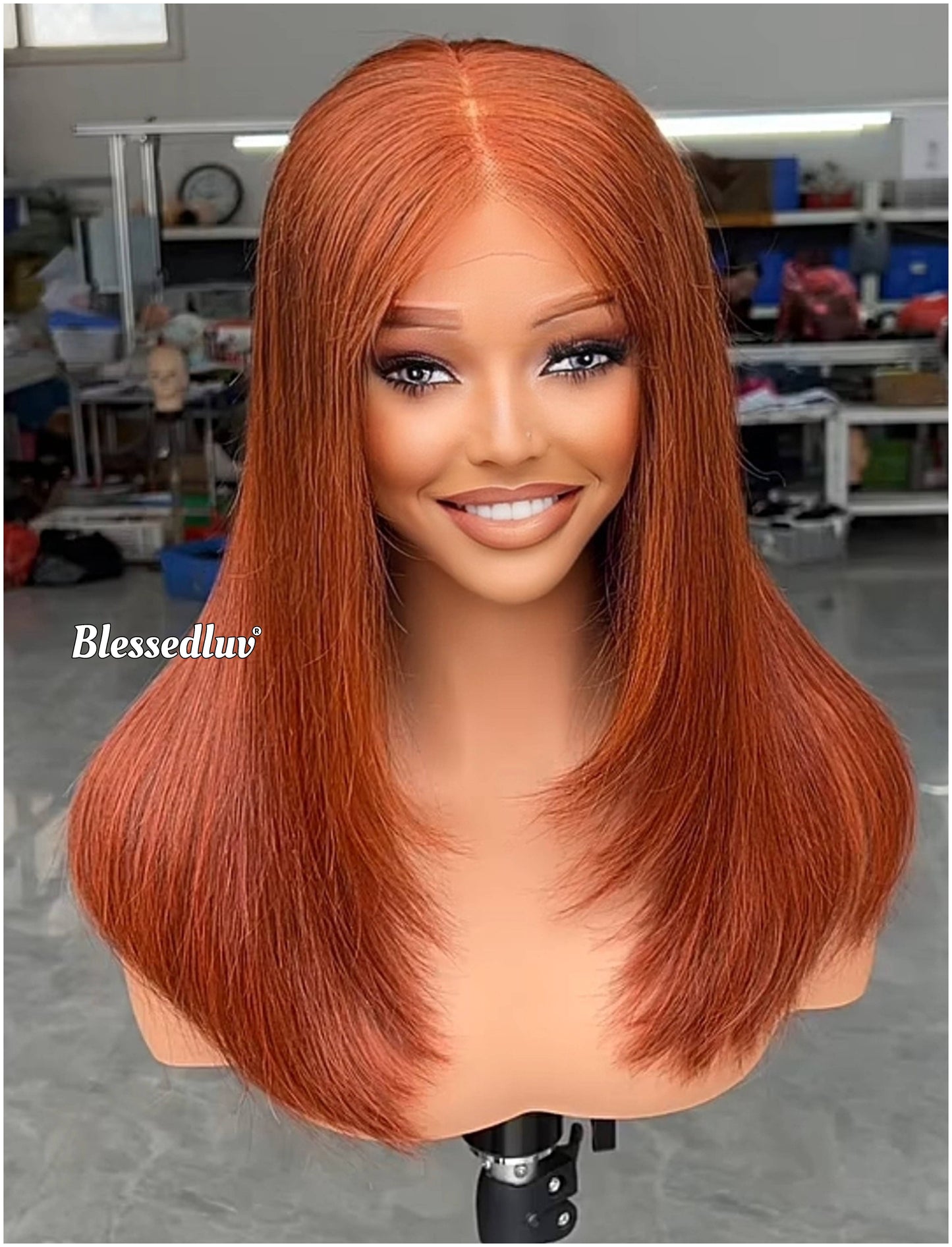 Taylor – HD Ginger Custom Wig | Choose Lagos or Standard Hairline