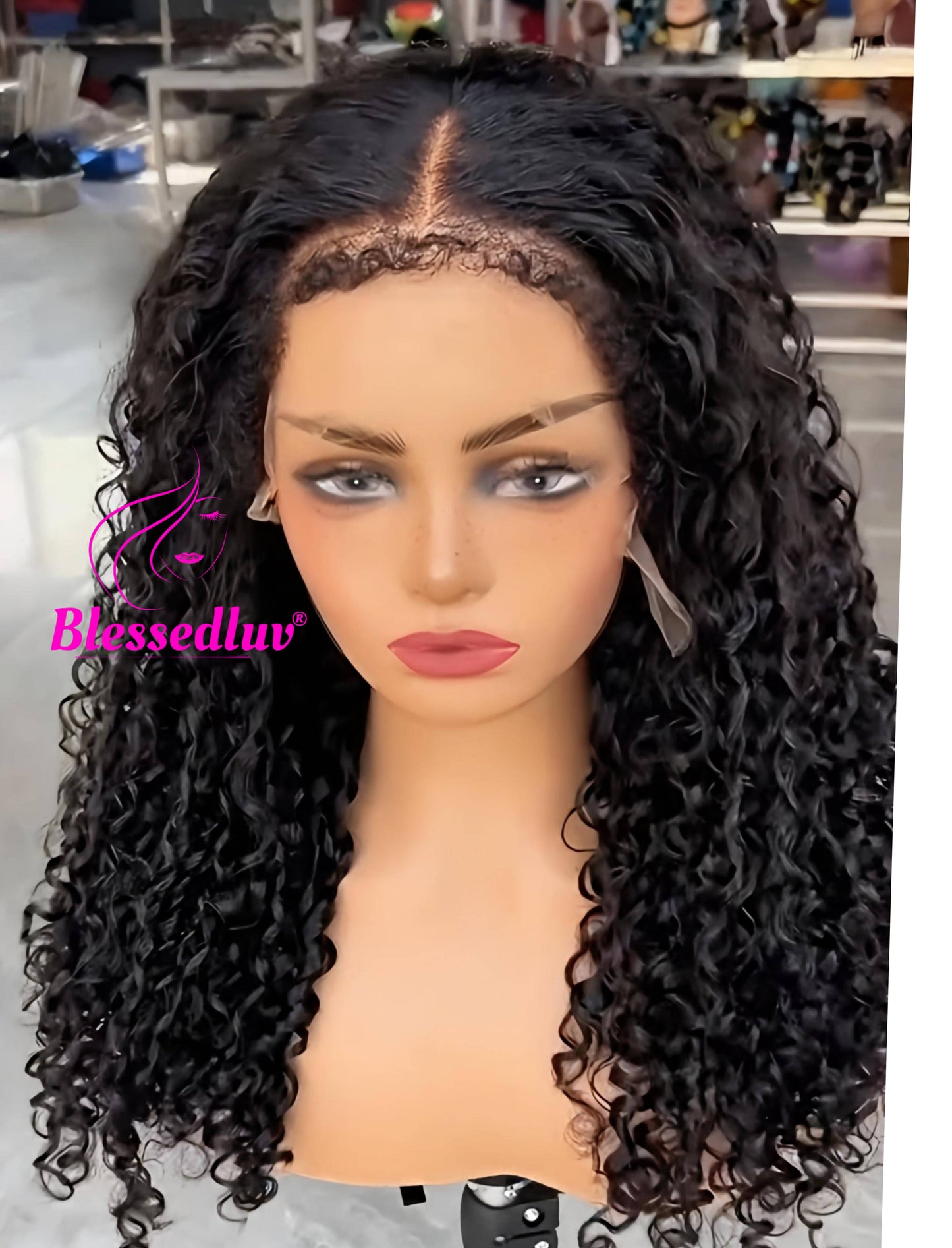 Tammy - HD Lace Fronta lEurasian Curls Wig-Wig-Blessedluv.com-Brazilianweave.com