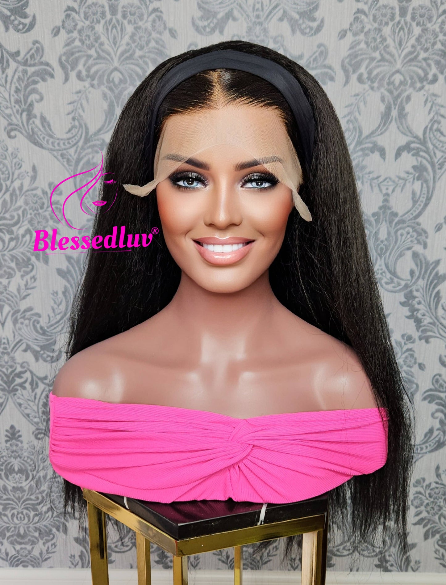 3-in-1 Wig Yaki & Glueless Frontal- Wear & Go-Blessedluv.com-Brazilianweave.com