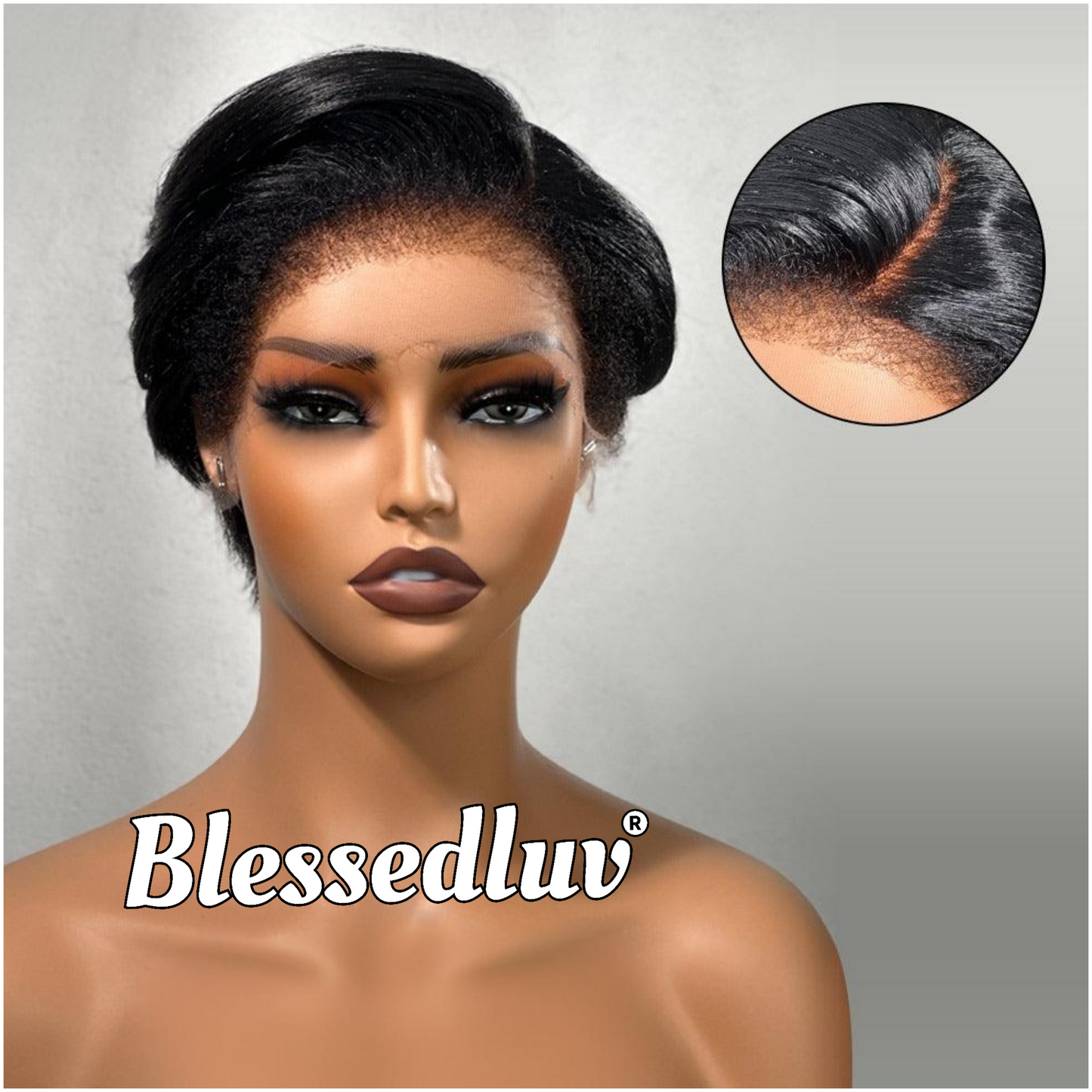 Ruth - 4c Edges Ventilated Pixie Wig-Blessedluv.com-Brazilianweave.com