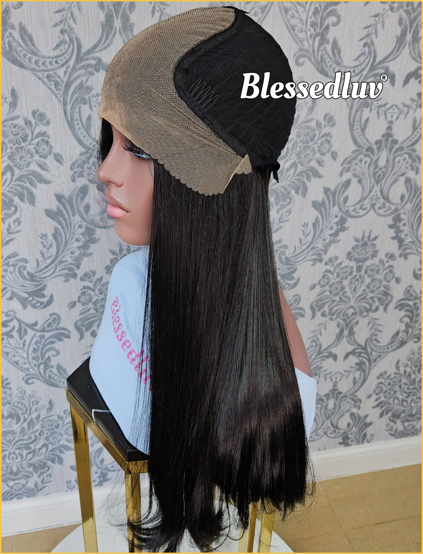 Brielle – 13x6 Premium Human Hair Blend Wig-Wig-Blessedluv.com-Brazilianweave.com