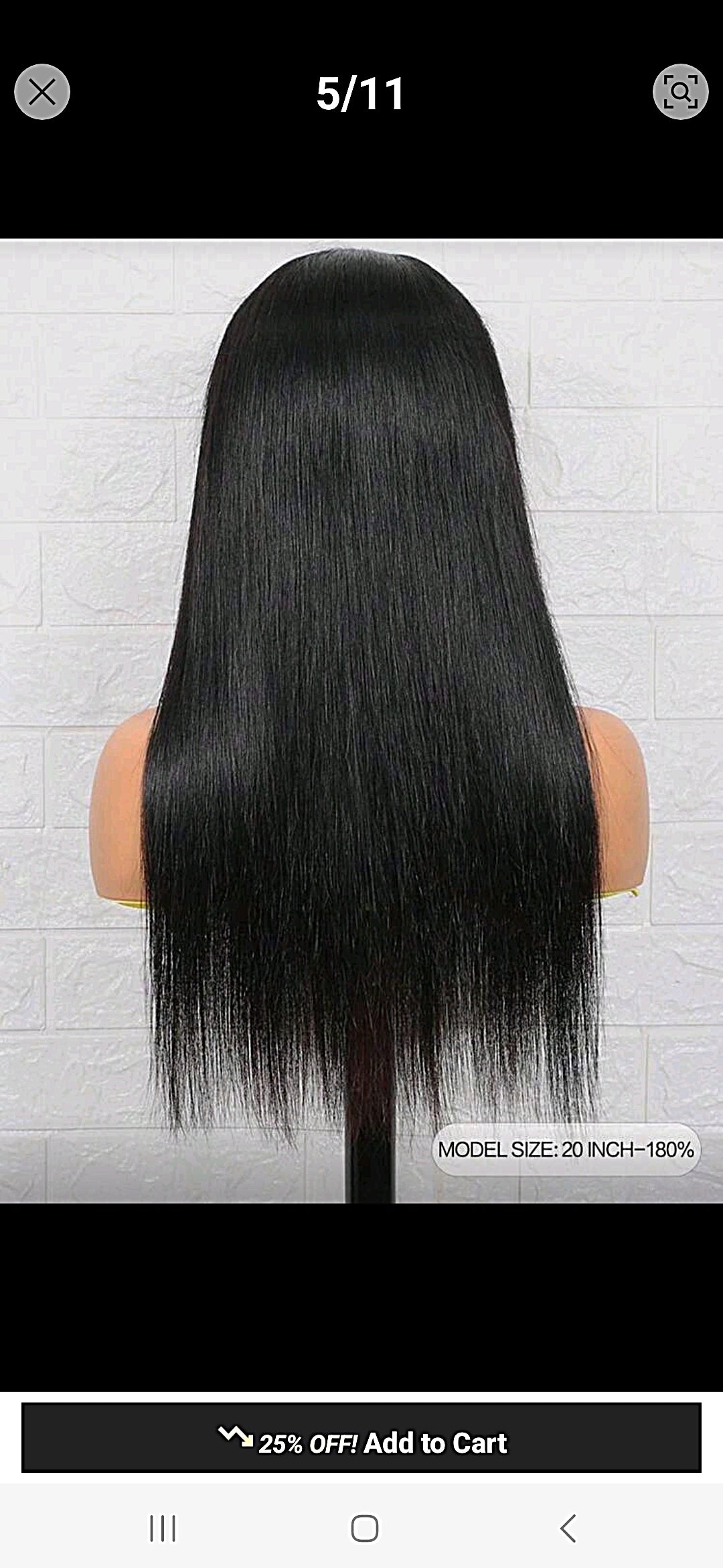 Marie 3-in-1 Wig Straight & Glueless Frontal- Wear & Go-Blessedluv.com-Brazilianweave.com