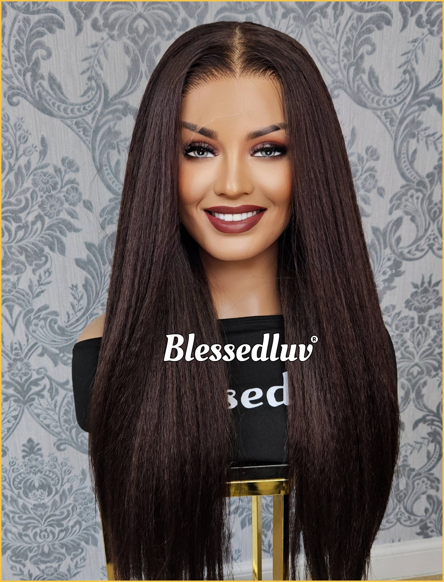 Chichi – 13x6 Premium Human Hair Blend Wig-Wig-Blessedluv.com-Brazilianweave.com
