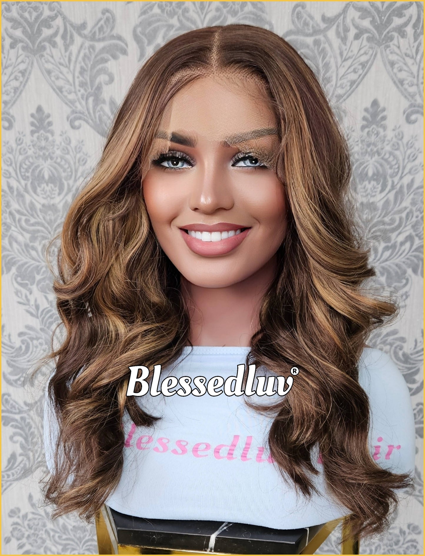 Annie – 13x6 Premium Human Hair Blend Wig-Wig-Blessedluv.com-Brazilianweave.com