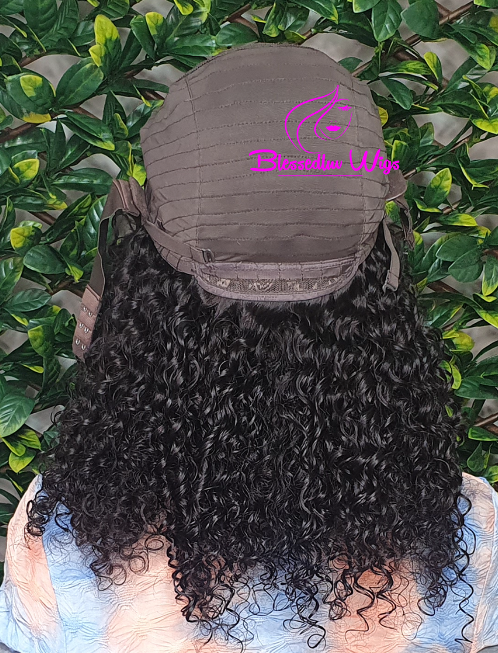 Trinity - Brazilian Kinky Curls Lace Closure Wig-www.brazilianweave.com-Brazilianweave.com