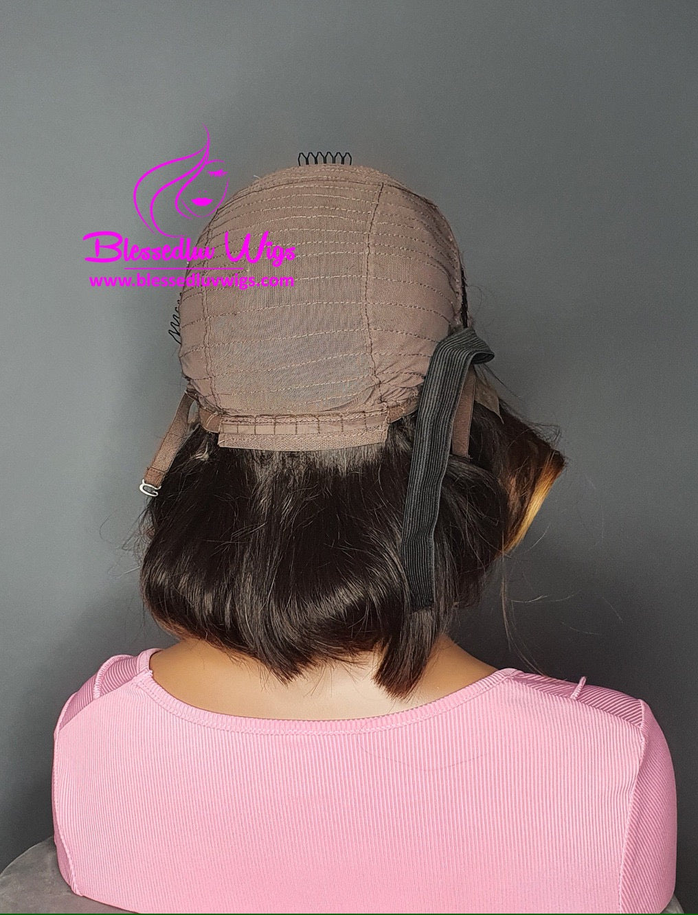 Charlotte - Ombre Bob Brazilian Lace Frontal Wig-www.brazilianweave.com-Brazilianweave.com