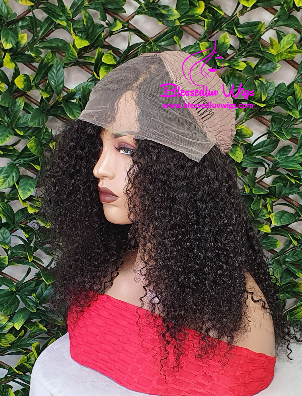 Ayla - Tight Curls Lace Frontal Wig-sold-www.brazilianweave.com-Brazilianweave.com