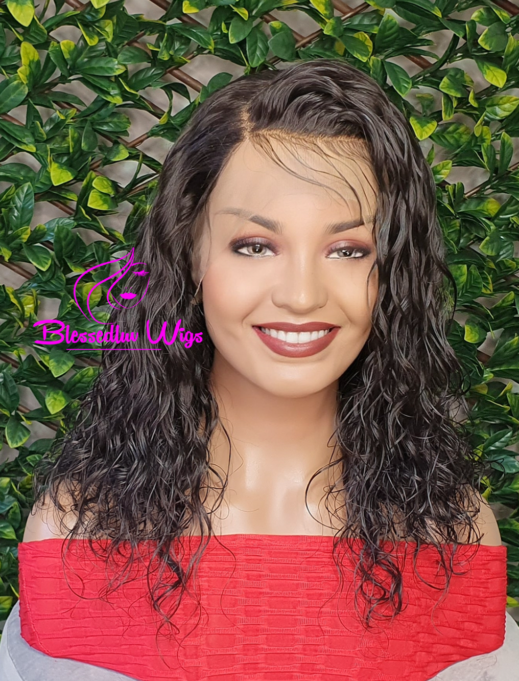 Isabella - Raw Indian Water Curl Lace Frontal Wig-www.blessedluv.com-Brazilianweave.com